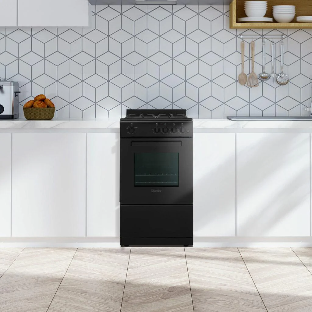 DR20V1BGLP Danby 20 Wide Gas Range in Black () - Image 5