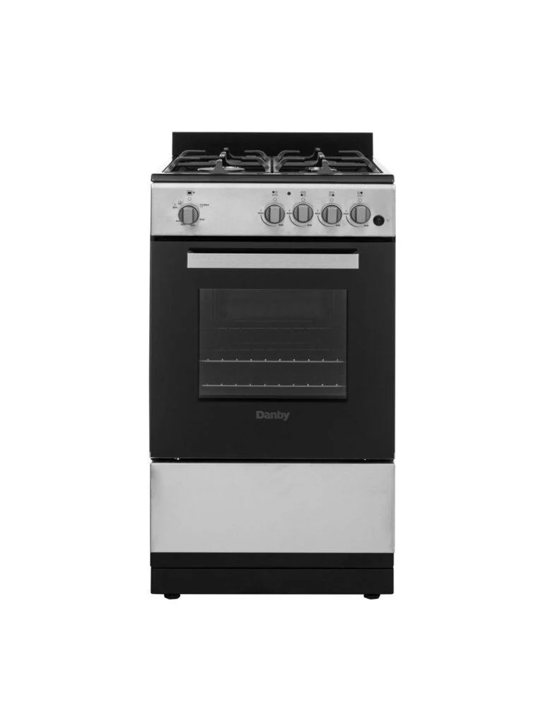 DR20V1BSSGLP Danby 20 Wide Gas Range in Stainless Steel