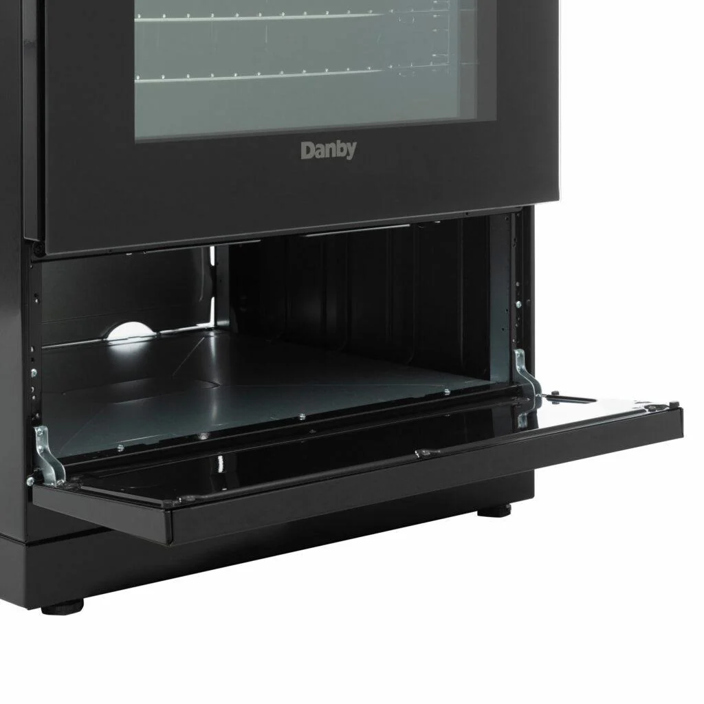 DR24V1BGLP Danby 24 Wide Gas Range in Black - Image 5