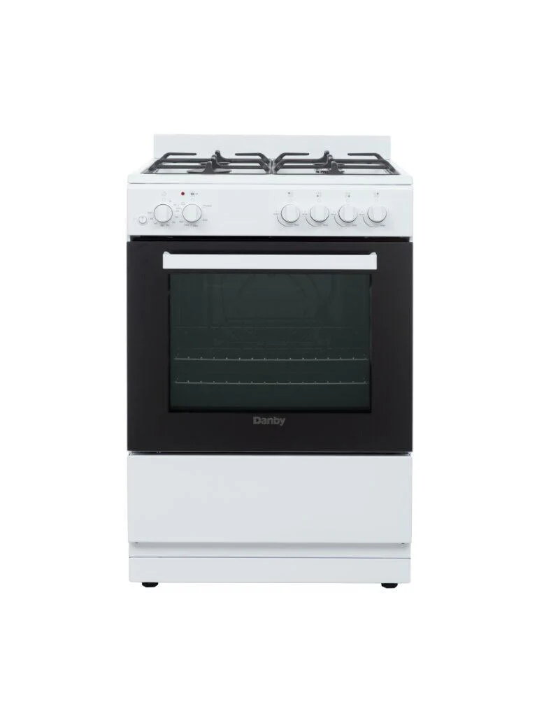 DR24V1WGLP Danby 24 Wide Gas Range in White