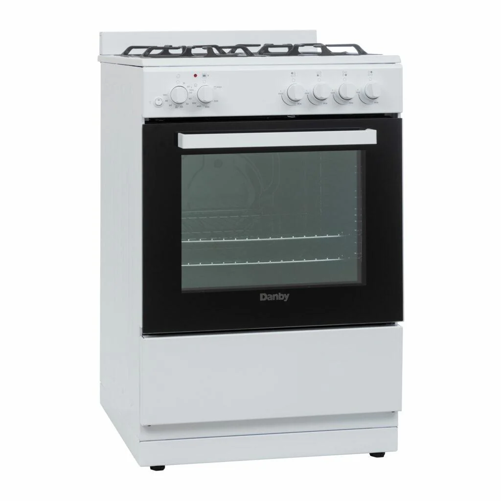 DR24V1WGLP Danby 24 Wide Gas Range in White - Image 2