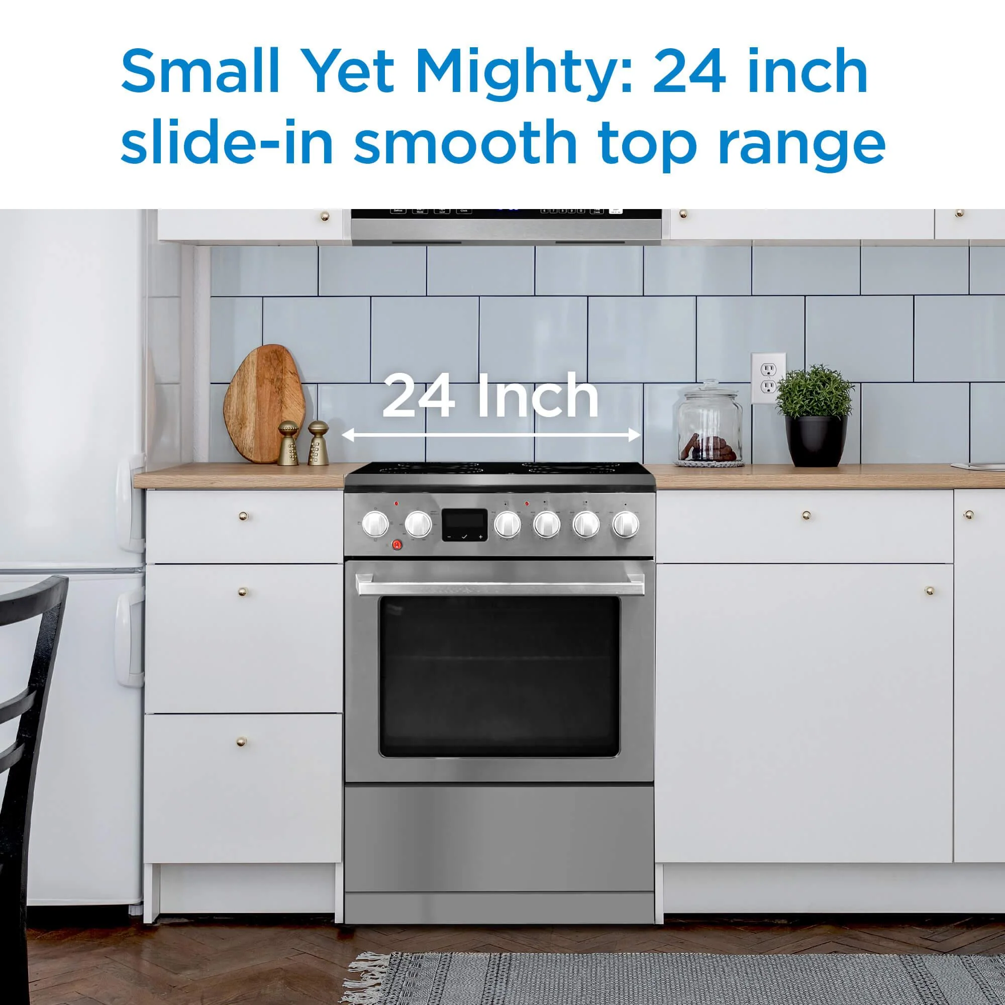 DRCA240BSS Danby 24-in TruAirFry Smooth top Slide-in Electric Range in Stainless Steel - Image 8