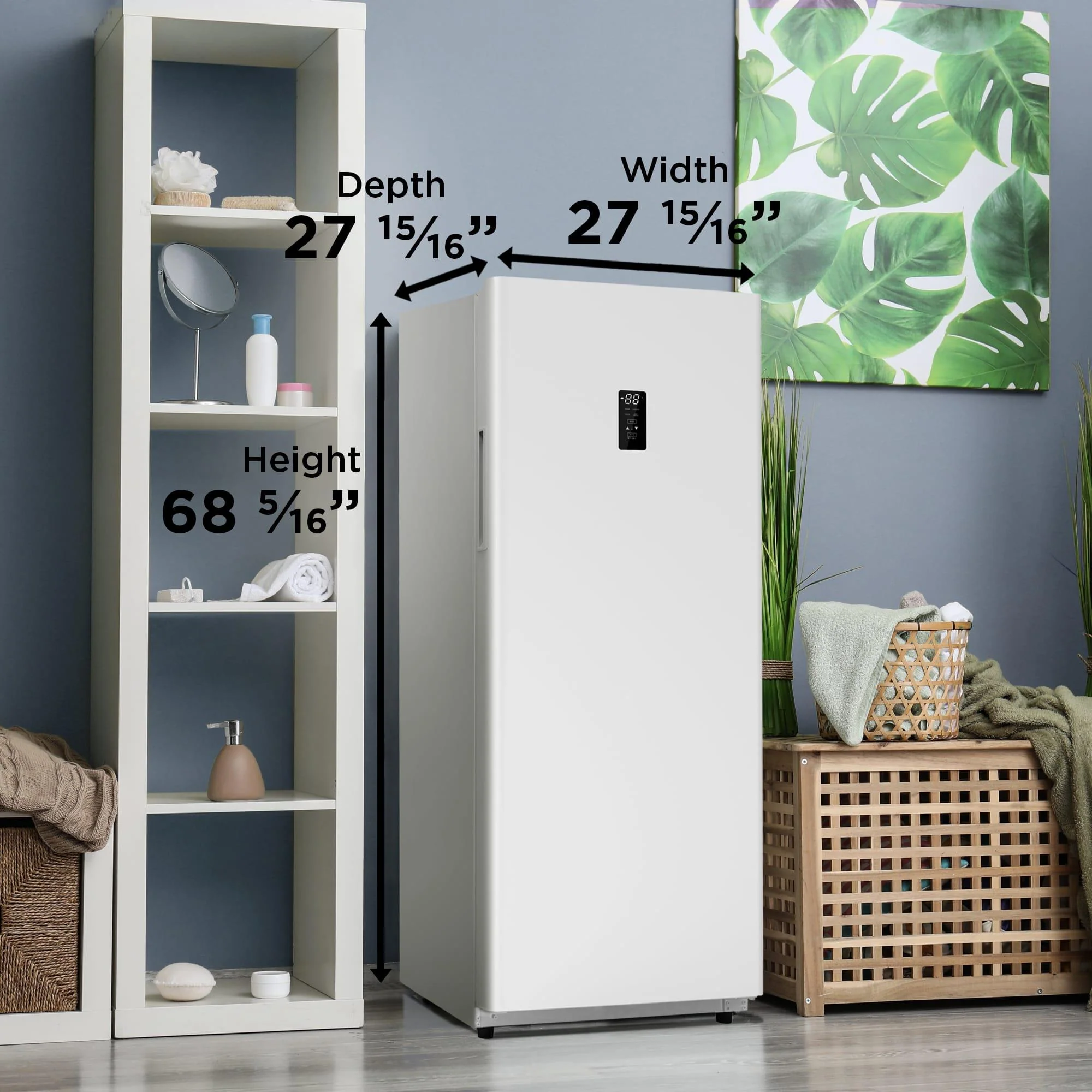 DUF140A1WDB Danby 14.0 cu. ft. Frost Free Convertible Upright Freezer in White - Image 12
