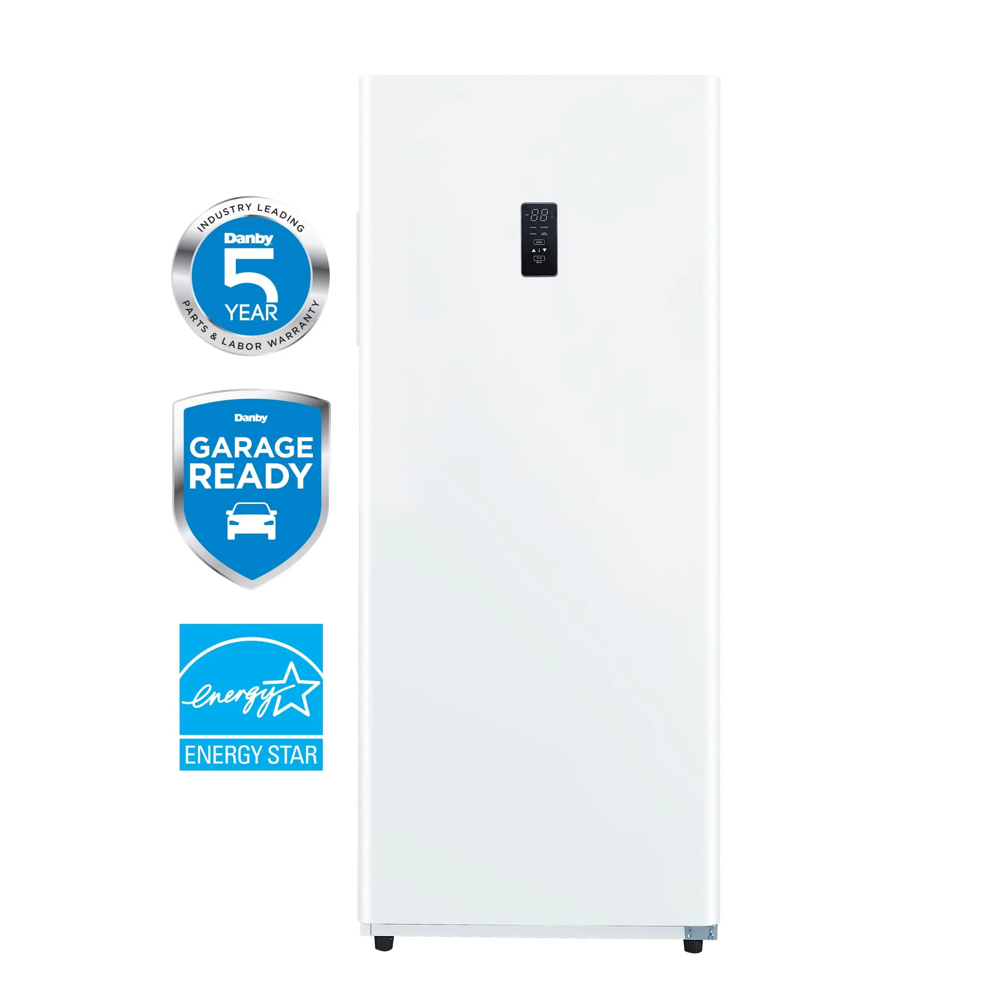 DUF140A1WDB Danby 14.0 cu. ft. Frost Free Convertible Upright Freezer in White - Image 13