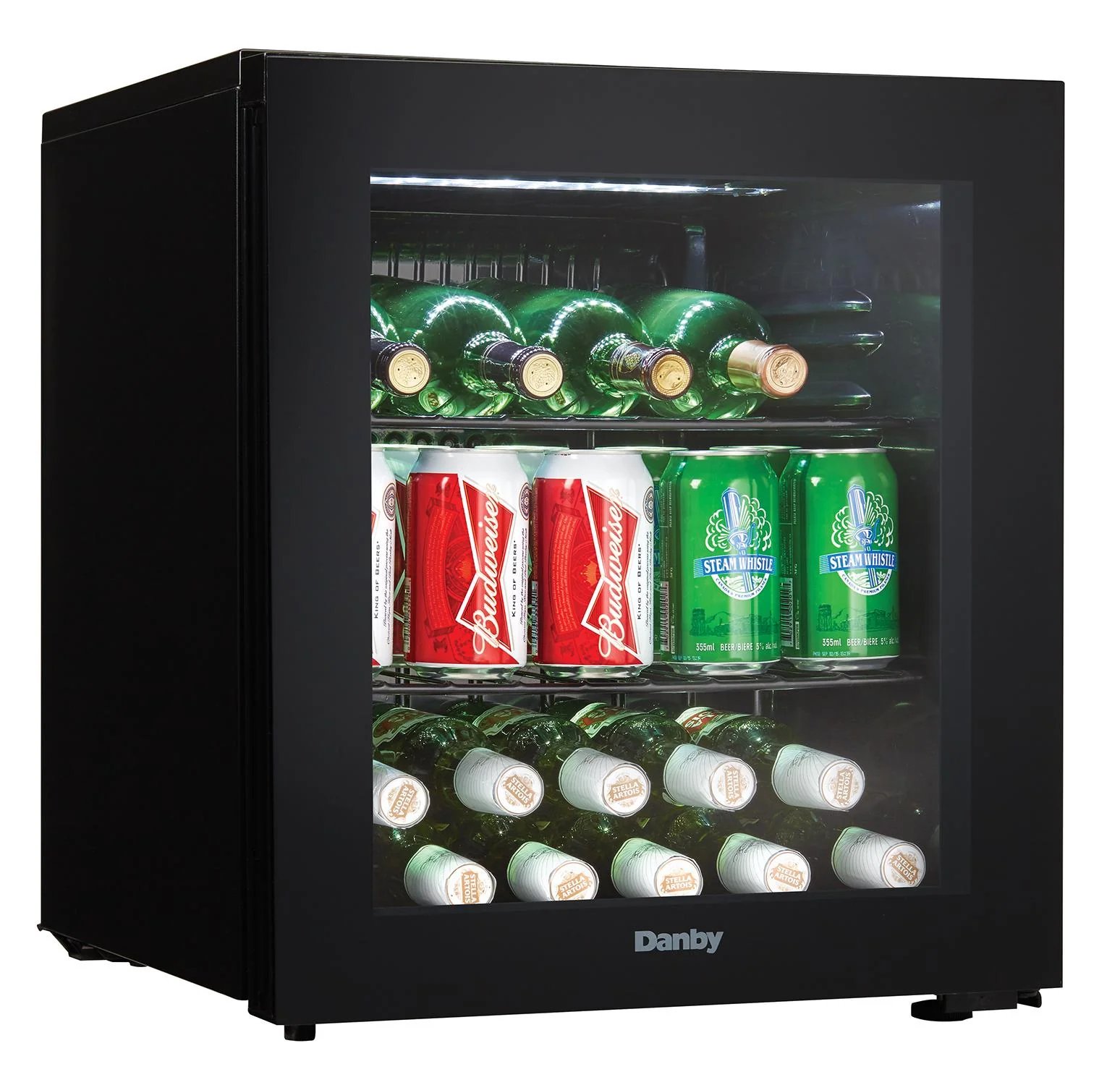 DWC018A1BDB Danby 16 Bottle Free-Standing Wine Cooler in Black - Image 2