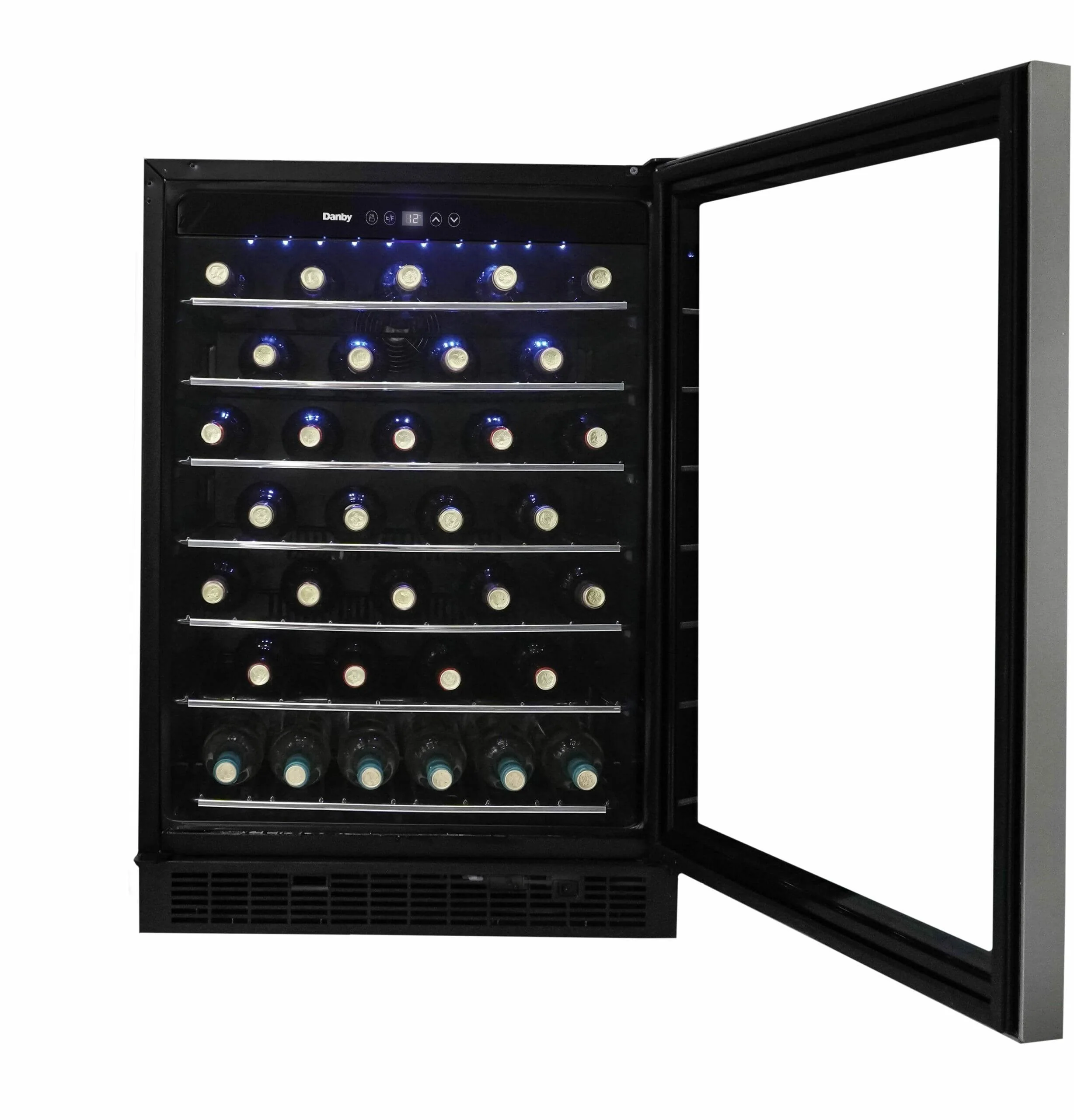 Danby 60 Bottle Built-in Wine Cooler in Stainless Steel - Image 12