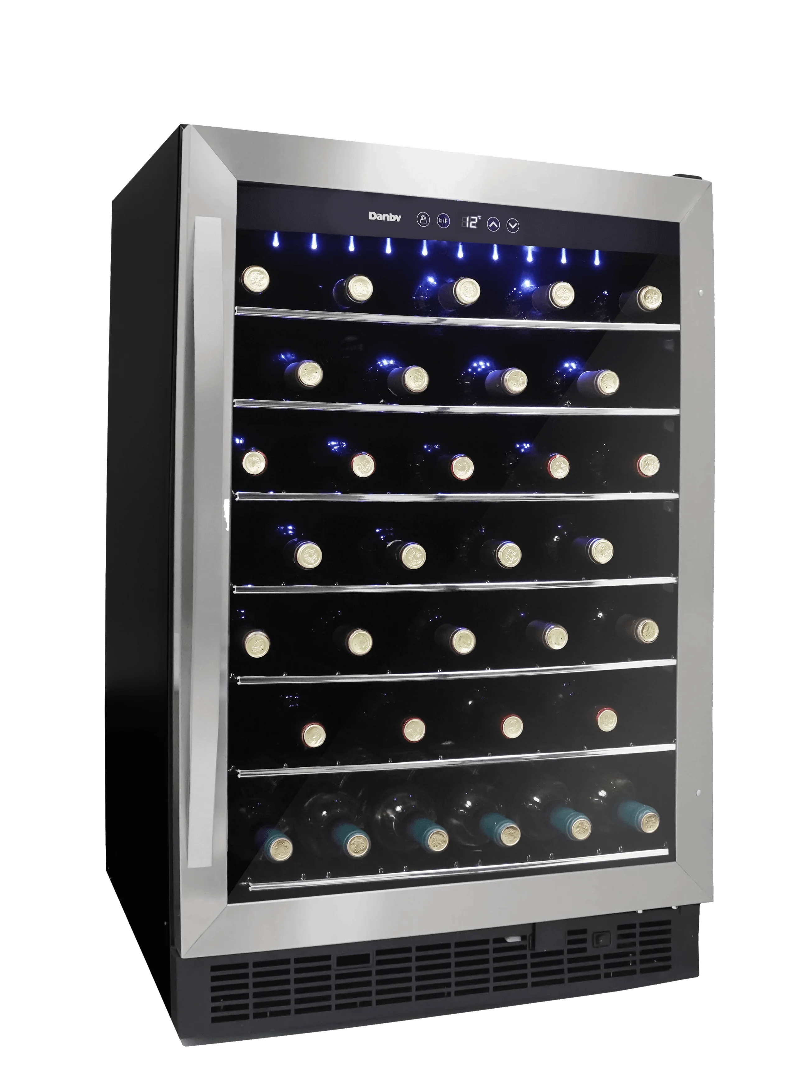 Danby 60 Bottle Built-in Wine Cooler in Stainless Steel - Image 2