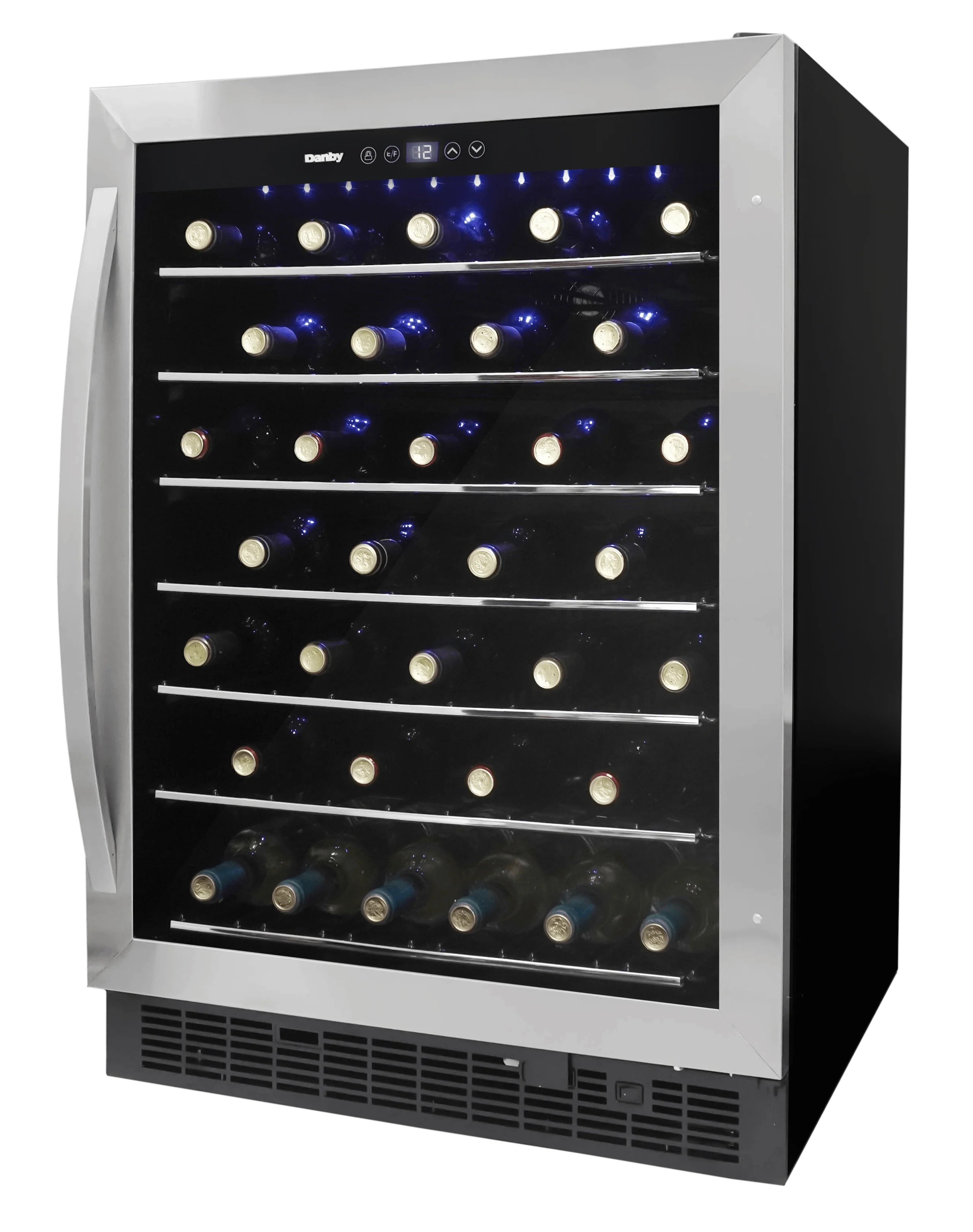 Danby 60 Bottle Built-in Wine Cooler in Stainless Steel - Image 3