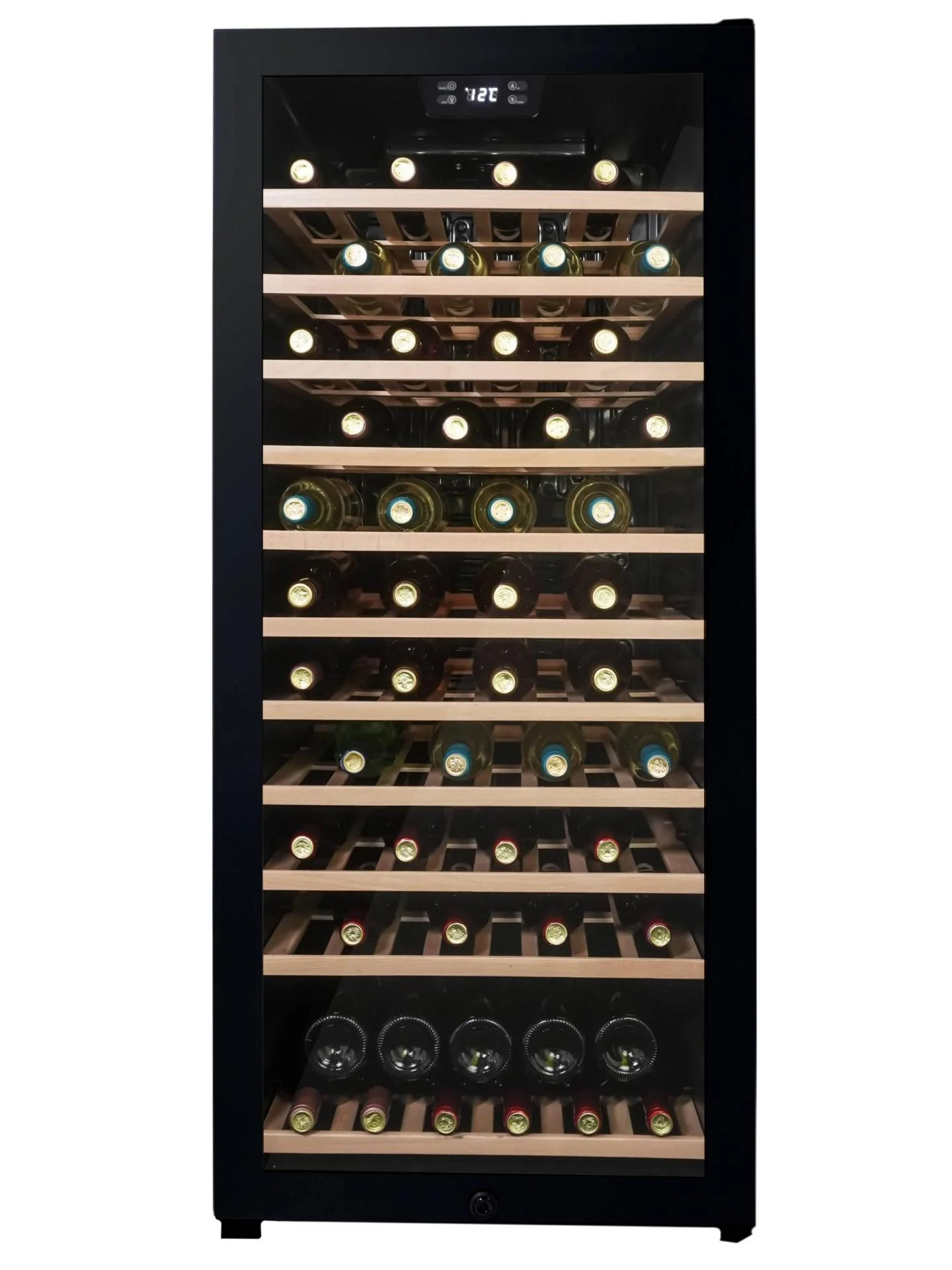 DWC94L1B Danby 94 Bottle Free-Standing Wine Cooler in Black