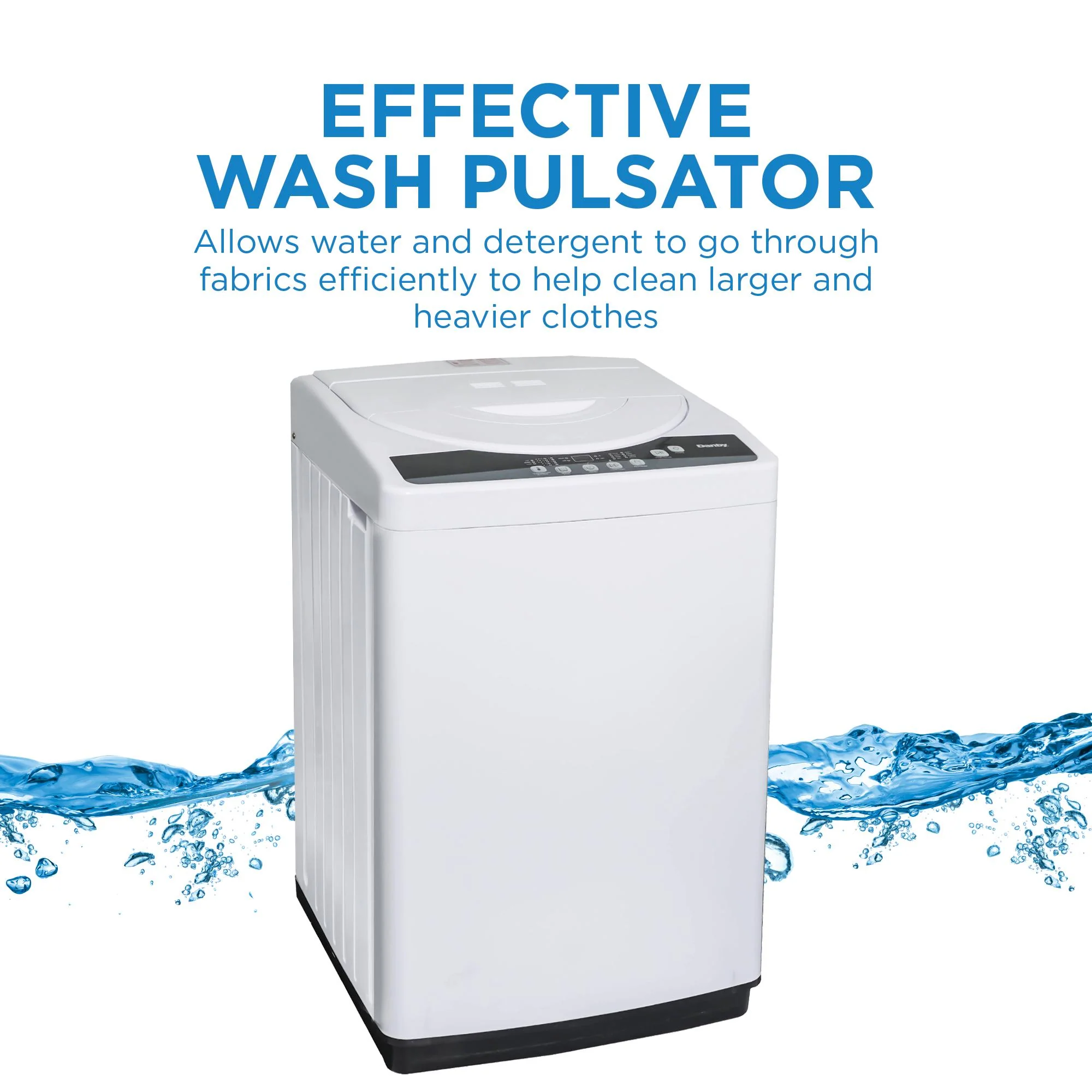 DWM065A1WDB6 Danby 1.8 cu. ft. Compact Top Load Washing Machine in White - Image 11