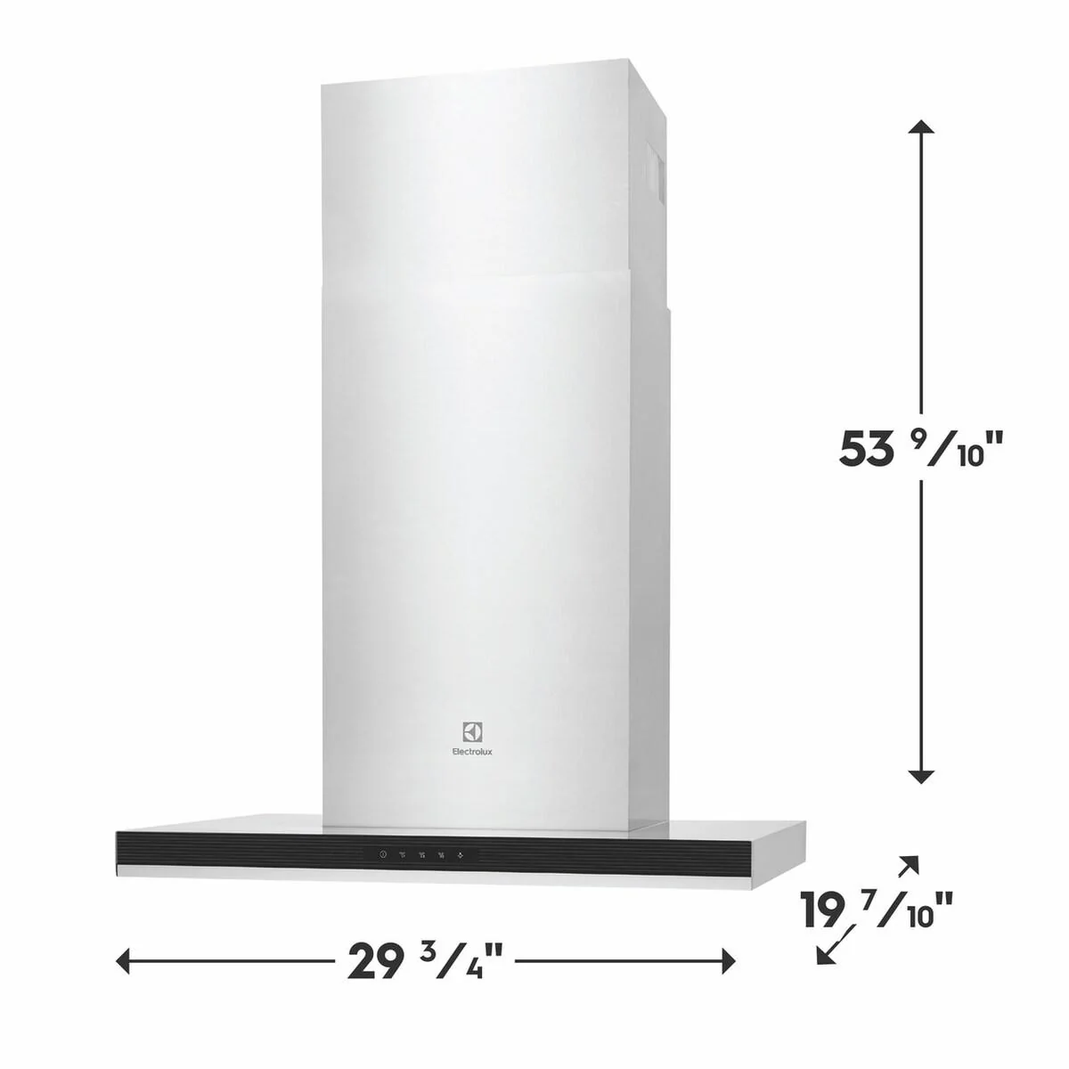 Electrolux ECVW3062AS 30" Wall-Mount T Shape Hood - Image 2