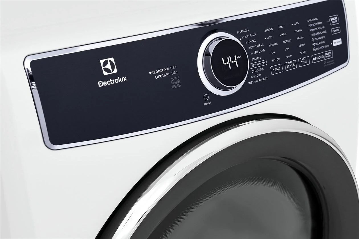 Electrolux ELFE7537AW Front Load Perfect Steam™ Electric Dryer with Predictive Dry™ and Instant Refresh - 8.0 Cu. Ft. - Image 7