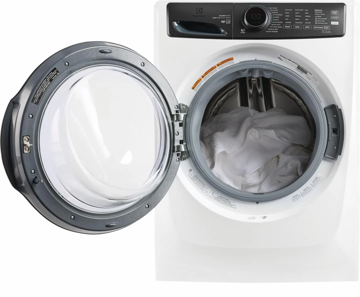 Electrolux ELFW7738AW Front Load Perfect Steam™ Washer with LuxCare® Plus Wash and SmartBoost® - 4.5 Cu. Ft. - Image 11