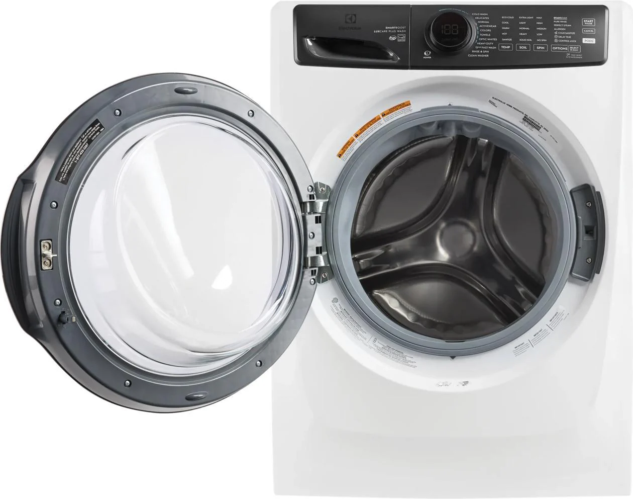 Electrolux ELFW7738MW Front Load Perfect Steam™ Washer with LuxCare® Plus Wash and SmartBoost® - 4.5 Cu. Ft. - Image 4