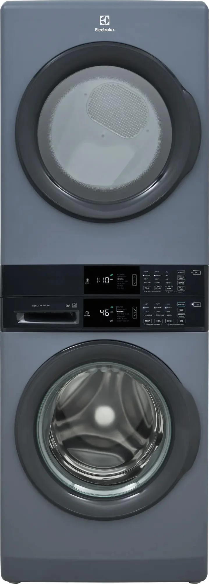 Electrolux ELTE7300AD Laundry Tower Single Unit Front Load 4.4 Cu. Ft. Washer & 8 Cu. Ft. Electric Dryer