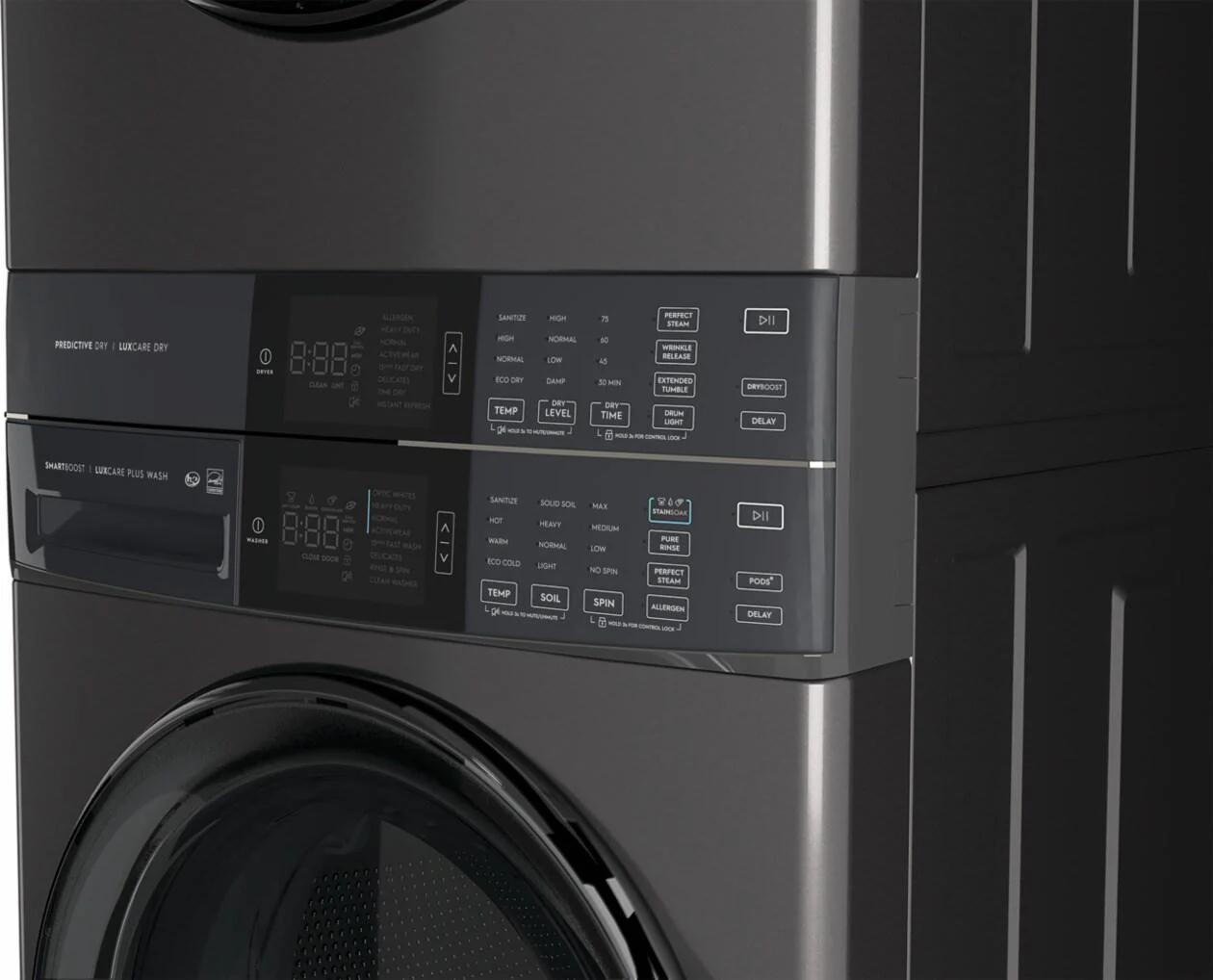 Electrolux ELTE7600AT Laundry Tower Single Unit Front Load 4.5 Cu. Ft. Washer & 8 Cu. Ft. Electric Dryer - Image 18