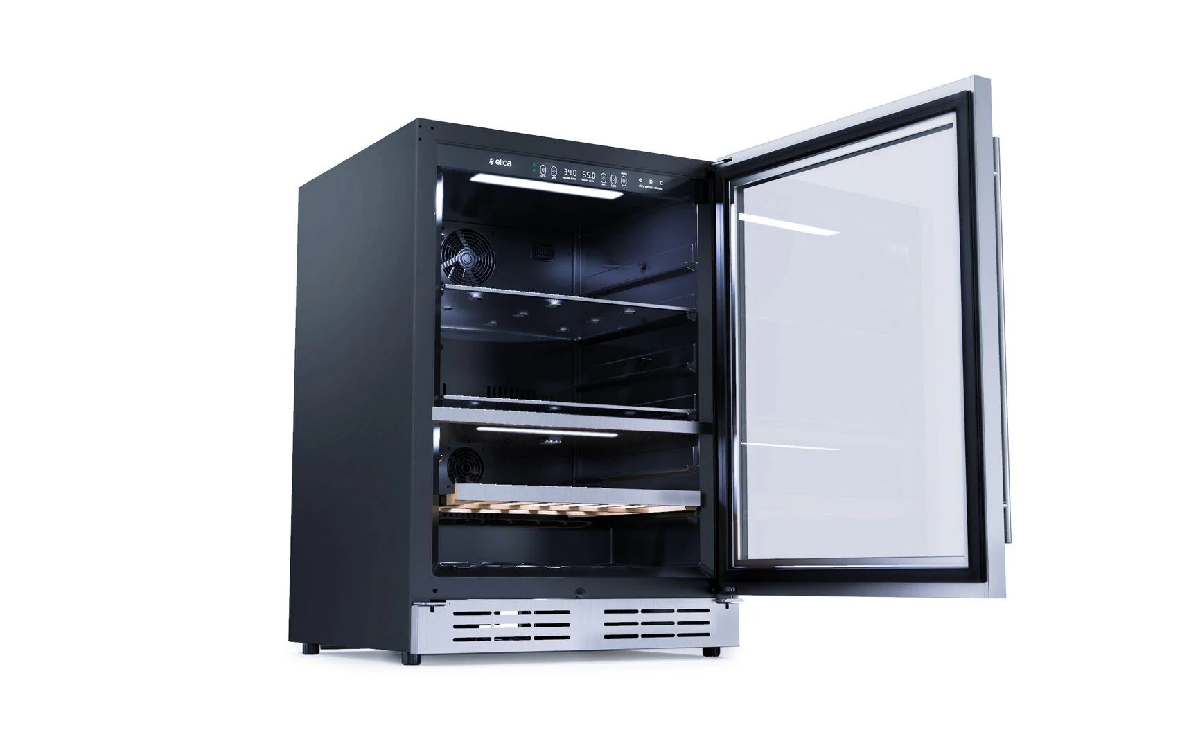Elica EBS52SS1 Single Door, Dual Zone, Beverage and Wine Center - Image 4