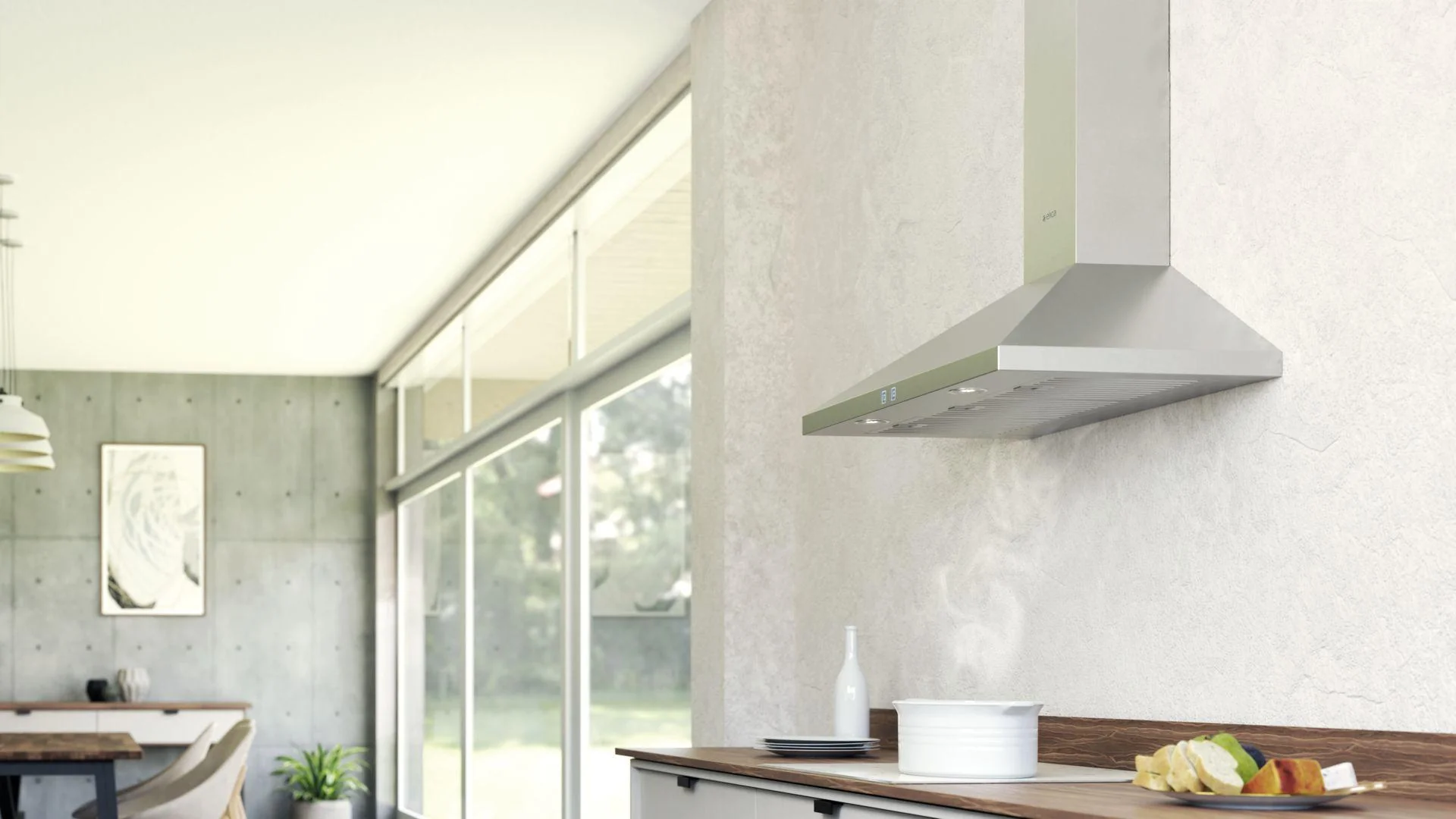 Elica EBS636SS BOLSENA Wall Mount Range Hood 36" wide - 600CFM - Image 4