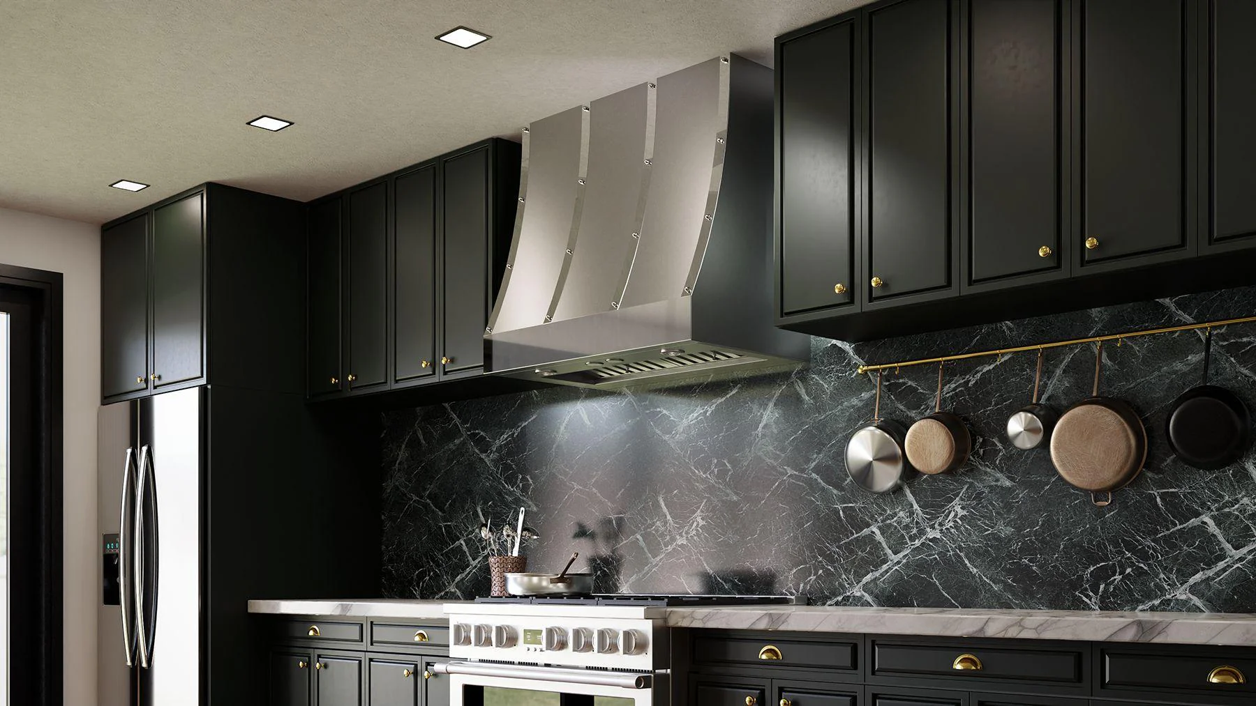 Elica ECTX36SS CATANIA Wall Mount Range Hood 36" wide - NACFM - Image 3
