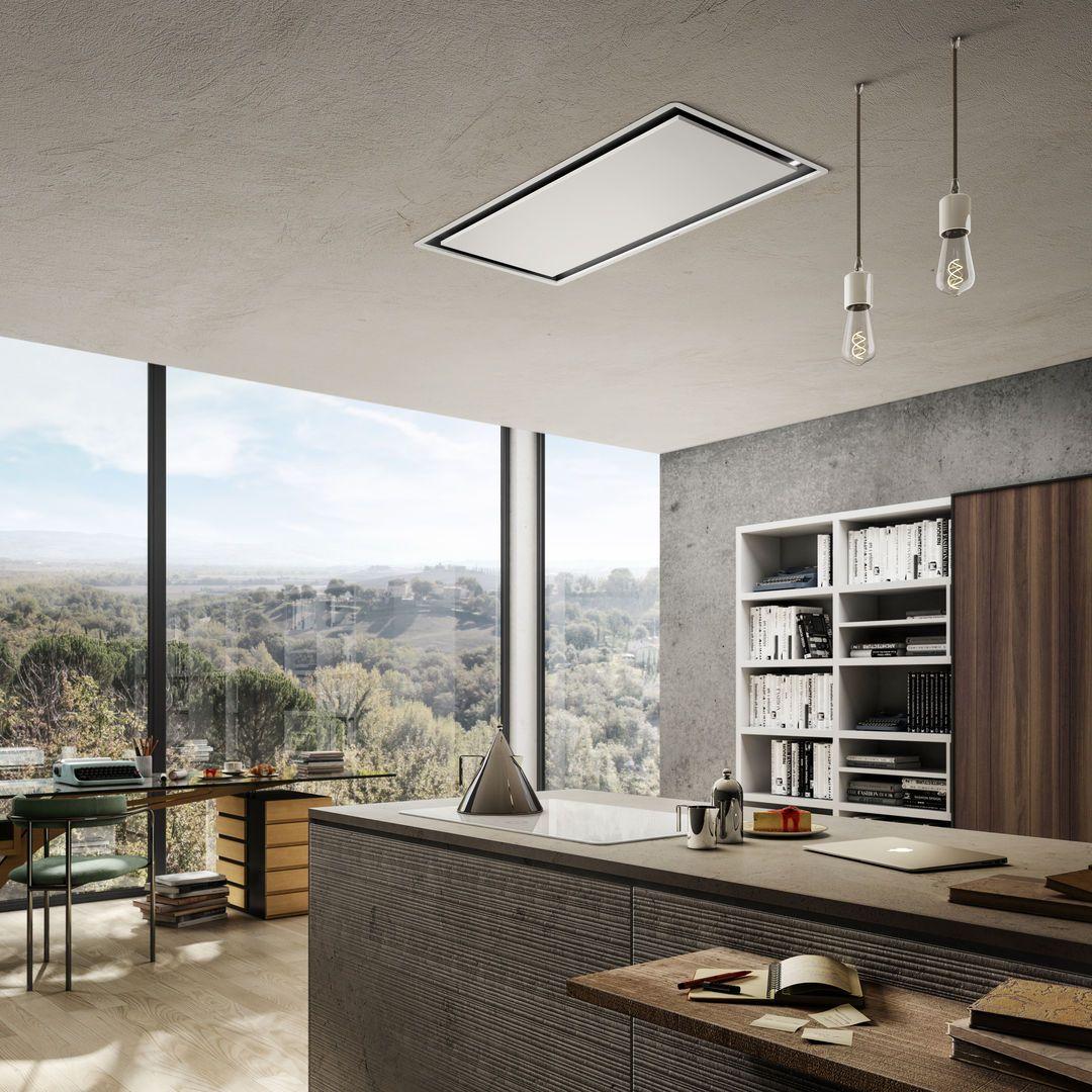 Elica EIL640WH ILLUSION Ceiling Range Hood 40" wide - 600CFM - Image 6