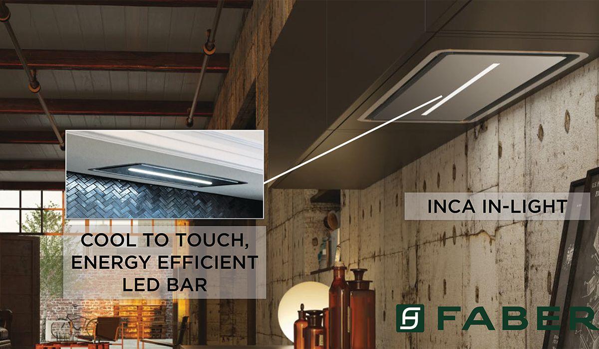 Faber INLT35SSV Inca In-Light 35" Stainless Steel 295/395/600 CFM - Image 4