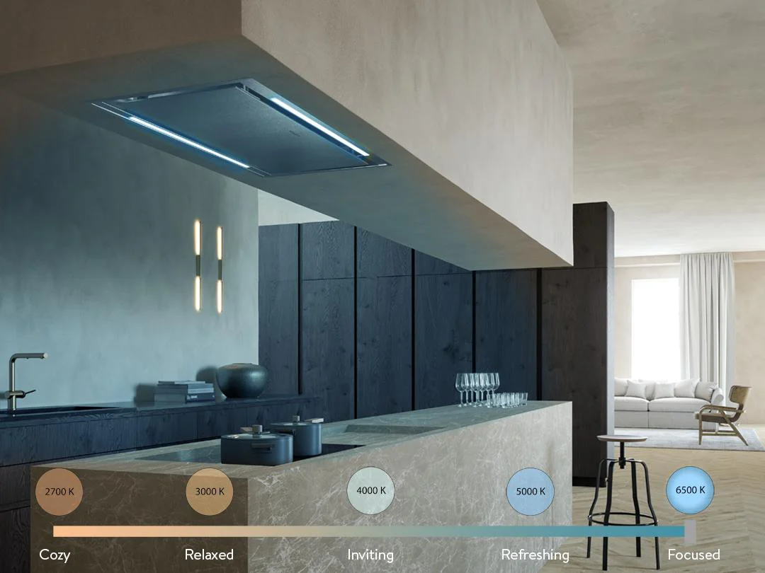 Faber STRTIS36WHV Stratus Ceiling 36x19 WH Glass - VAM - 600/395/295 - Image 4