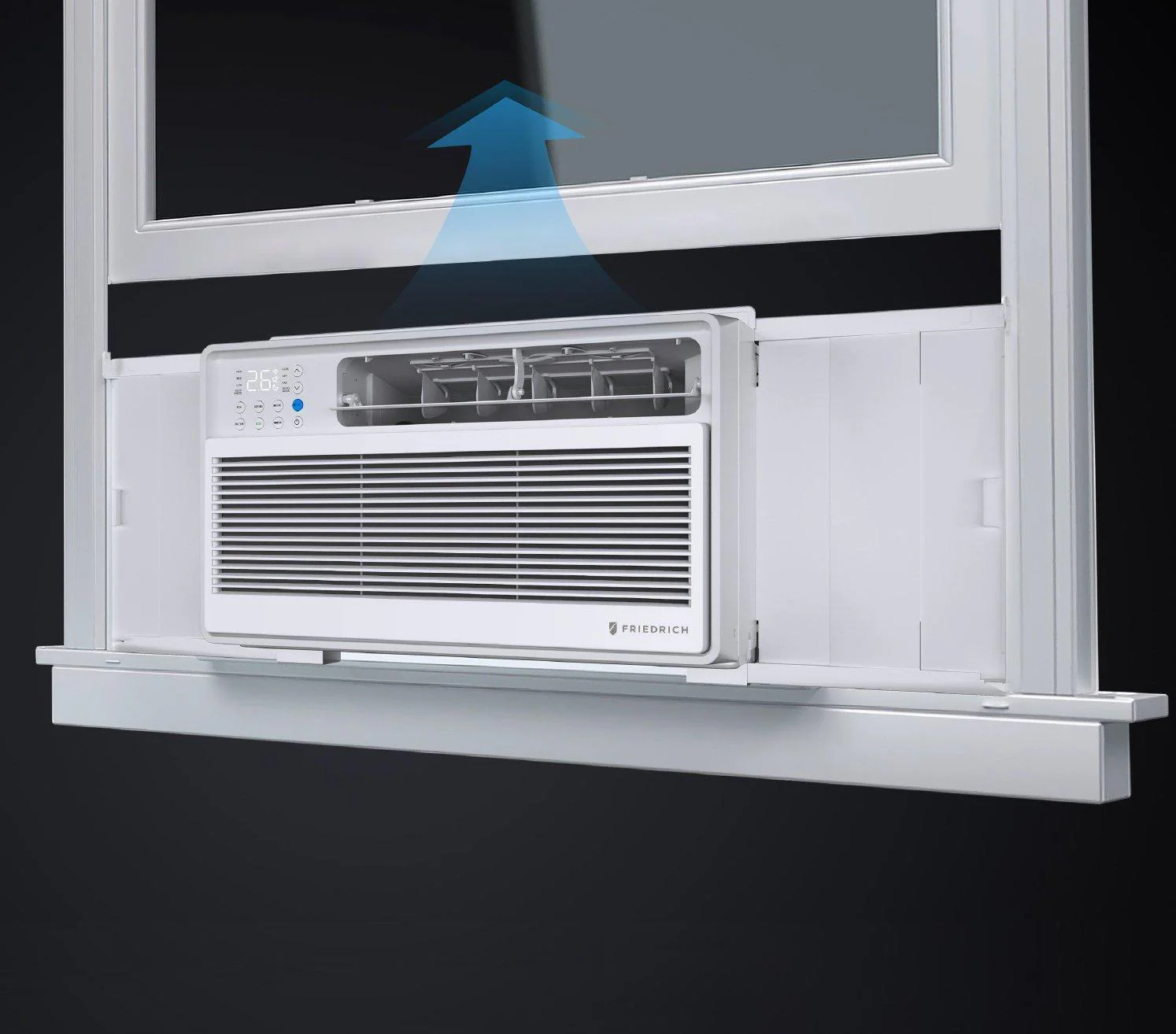 CCV10A10A Friedrich Chill Premier Inverter 10,000 BTU 115V Smart Window Air Conditioner - Cool Only - Image 4