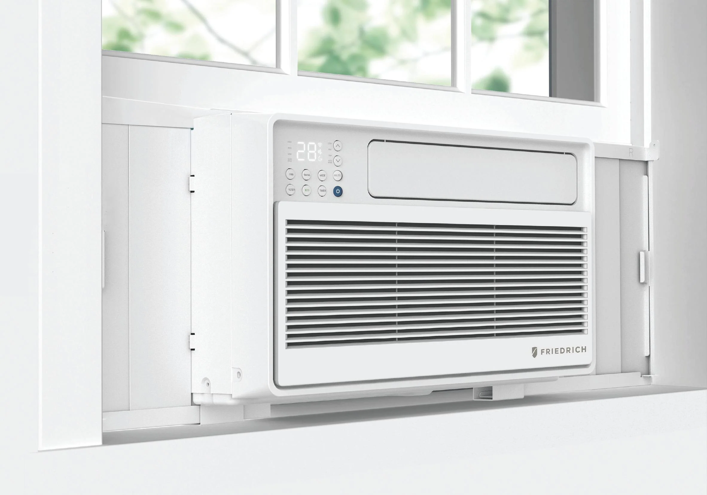 CCV18A30A Friedrich Chill Premier Inverter 18,000 BTU 230V Smart Window/Wall Air Conditioner - Cool Only - Image 3