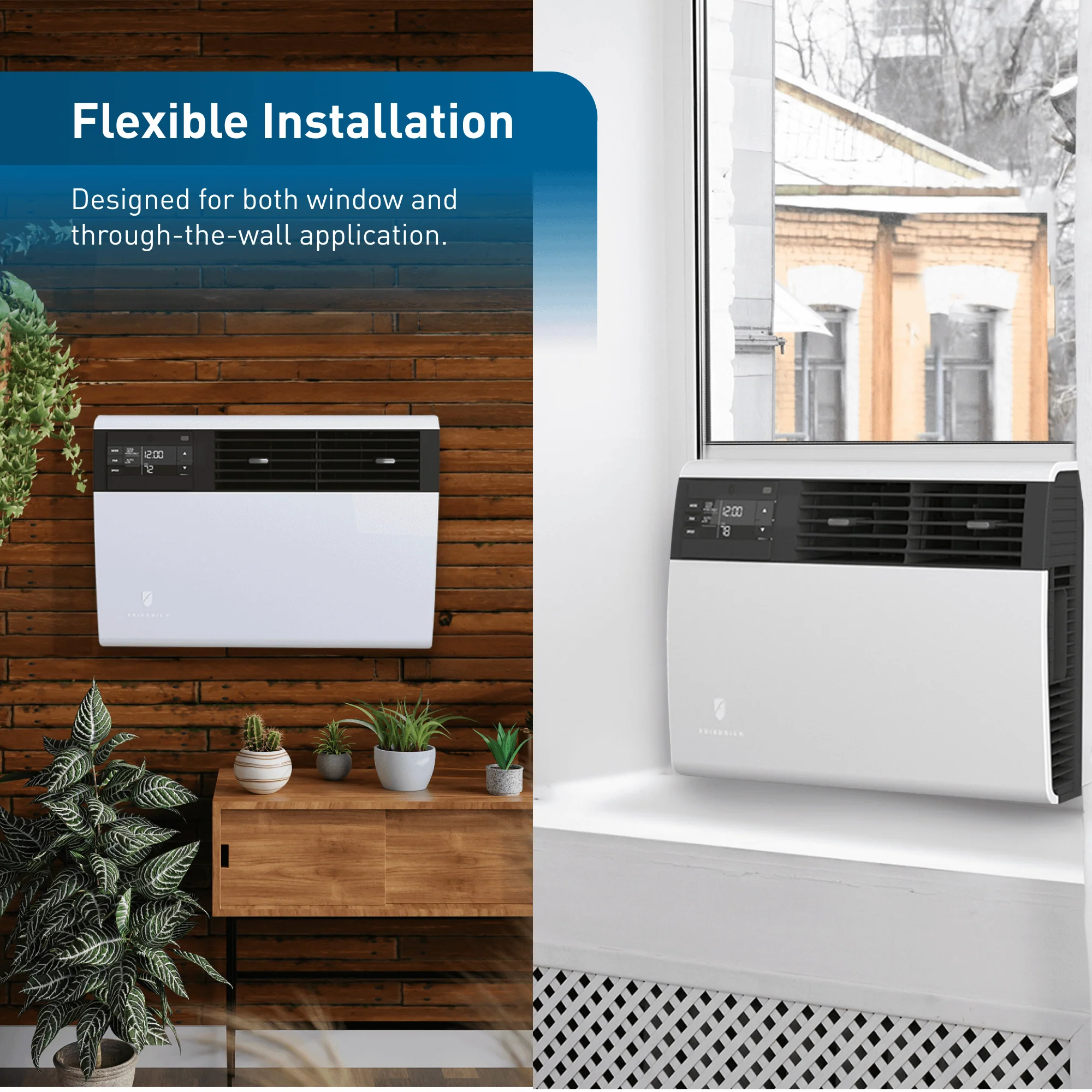 KCVS08B10A Friedrich K hl Inverter 8,000 BTU 115V Smart Window/Wall Air Conditioner - Cool only - Image 9