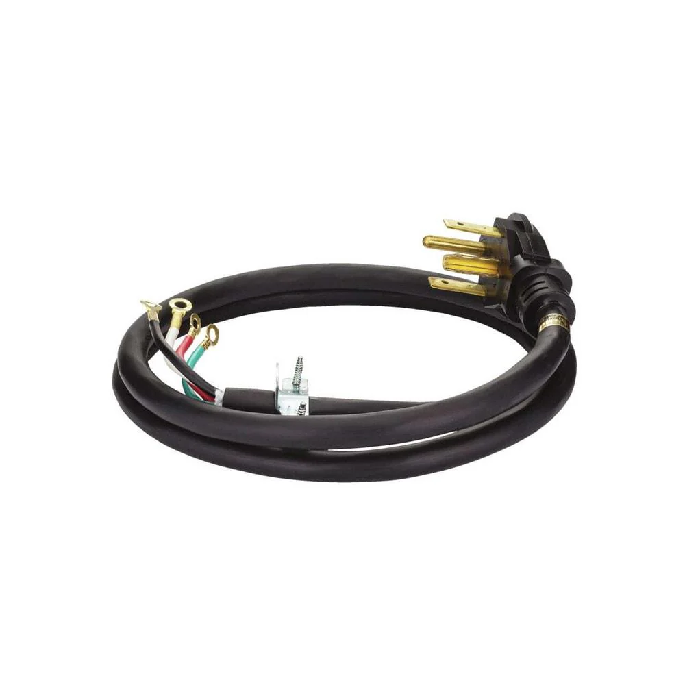 Frigidaire 5304512982C10 Smart Choice 6 Ft 30 Amp 4 Wire Dryer Cord - Image 2