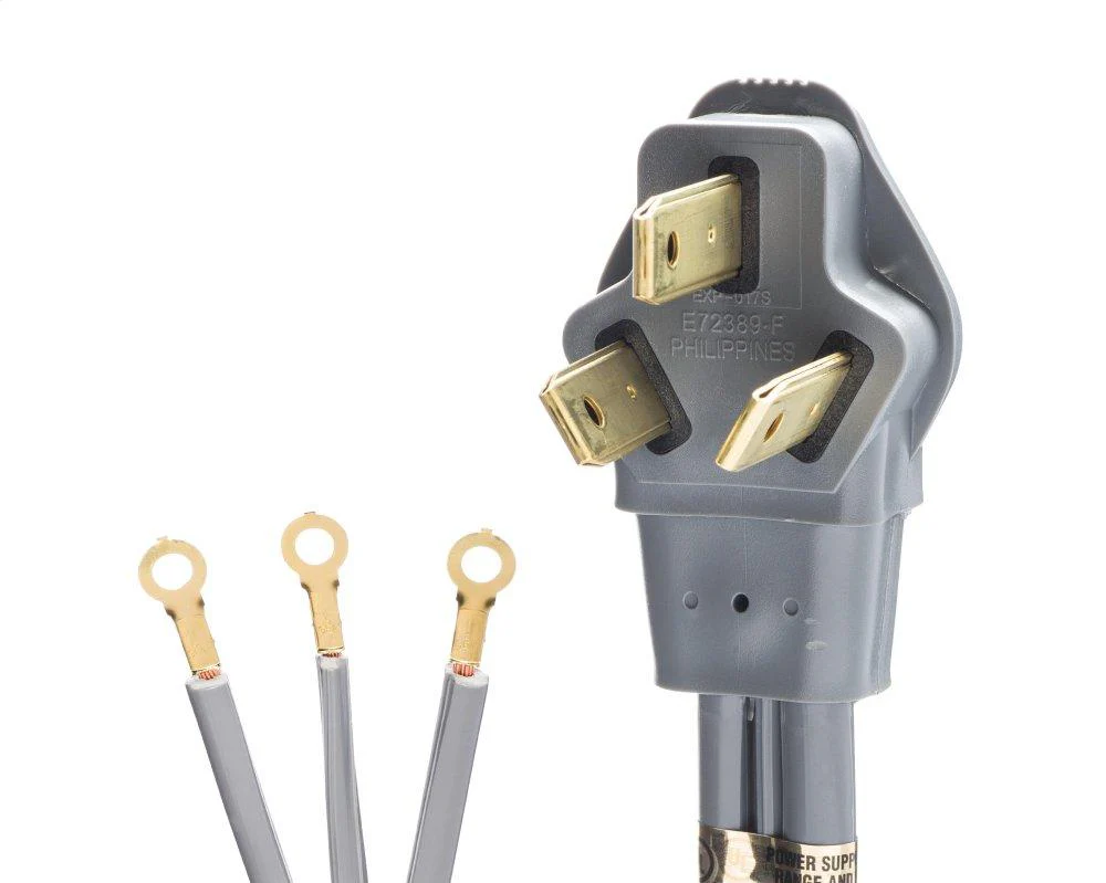 Frigidaire 5304512983 4' 40 AMP 3 WIRE RANGE CORD