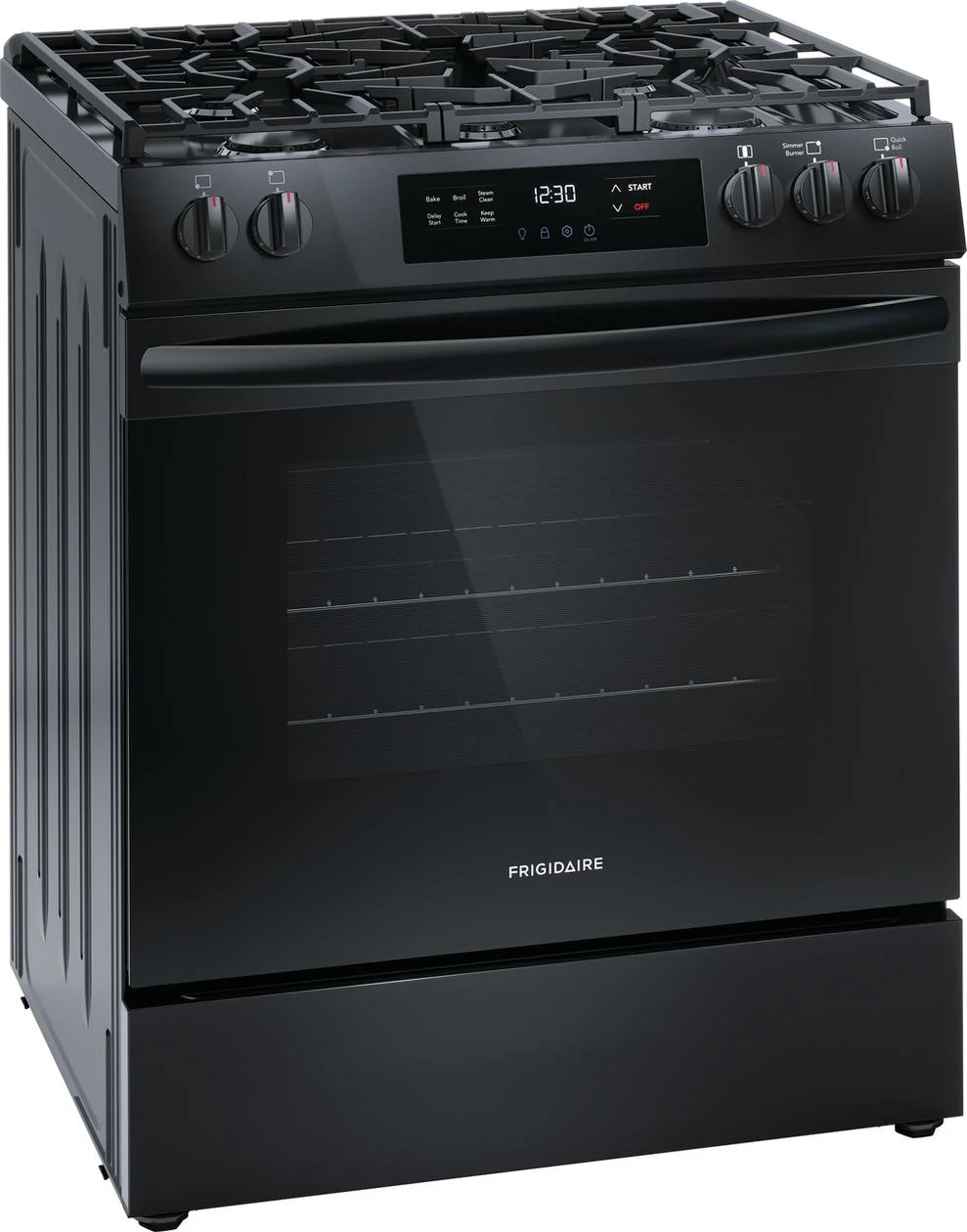 Frigidaire FCFG3062AB 30" Front Control Gas Range with Quick Boil - Image 6