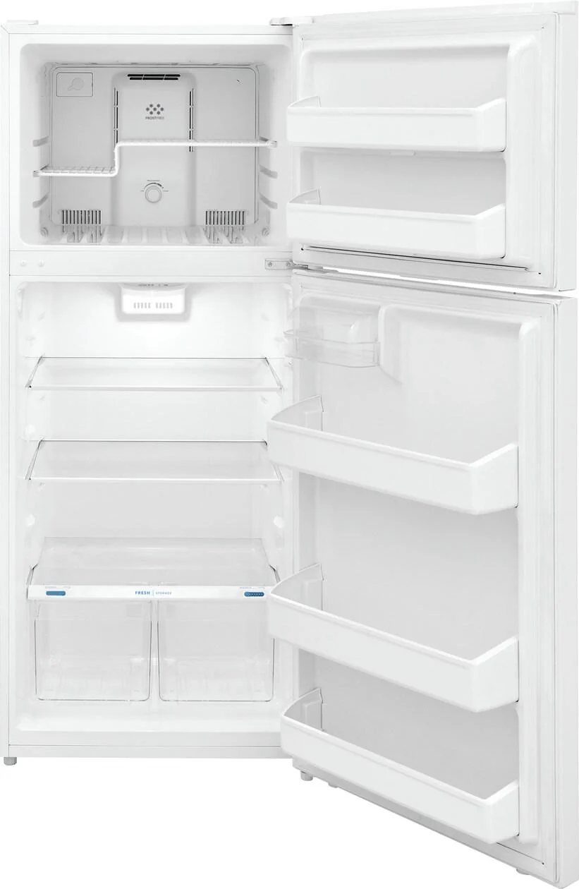 Frigidaire FFHT1822UW 18 Cu. Ft. Top Freezer Refrigerator - Image 3