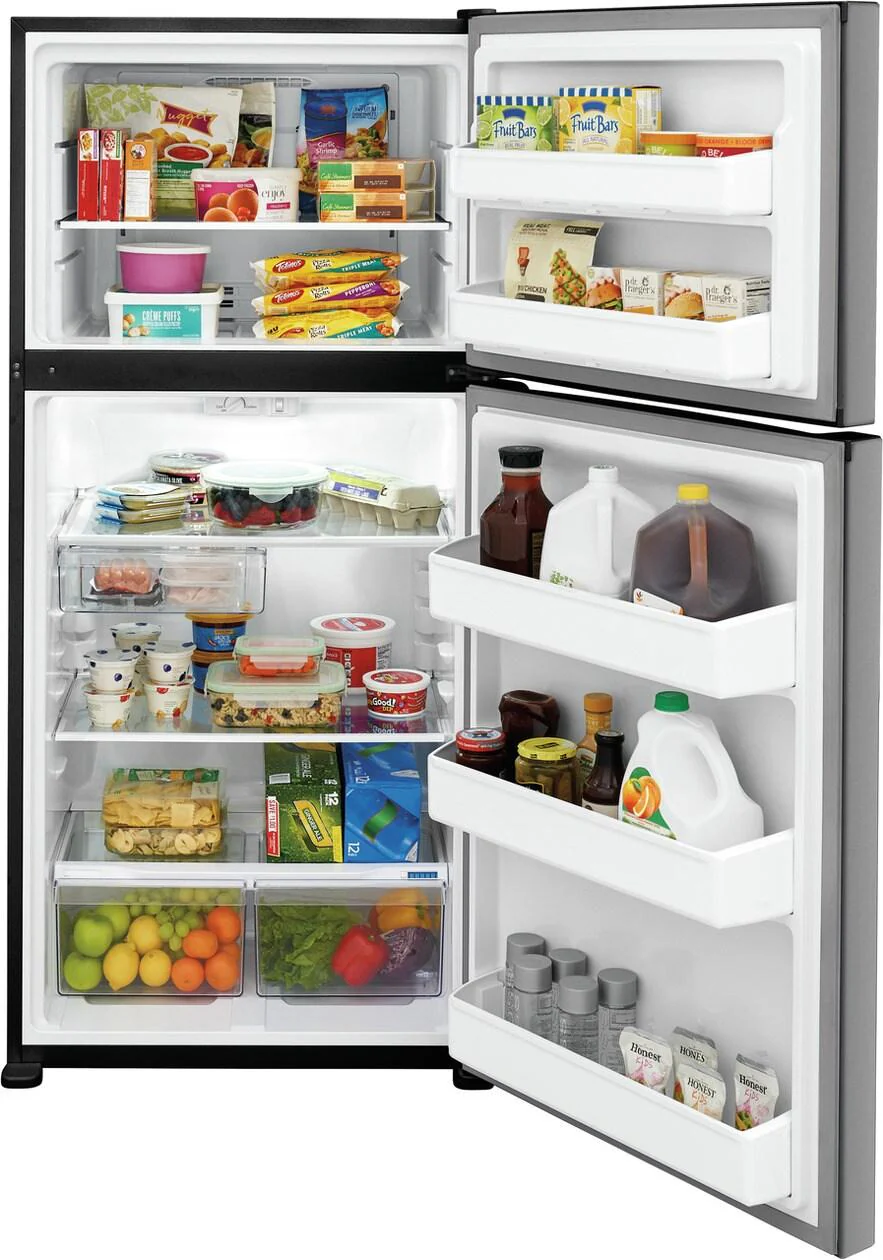 Frigidaire FFHT1835VB 18 Cu. Ft. Garage Ready Top Freezer Refrigerator - Image 4