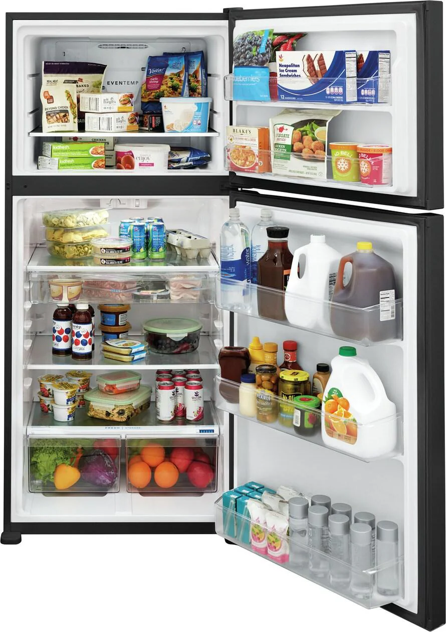 Frigidaire FFHT2045VB 20 Cu. Ft. Garage Ready Top Freezer Refrigerator - Image 3