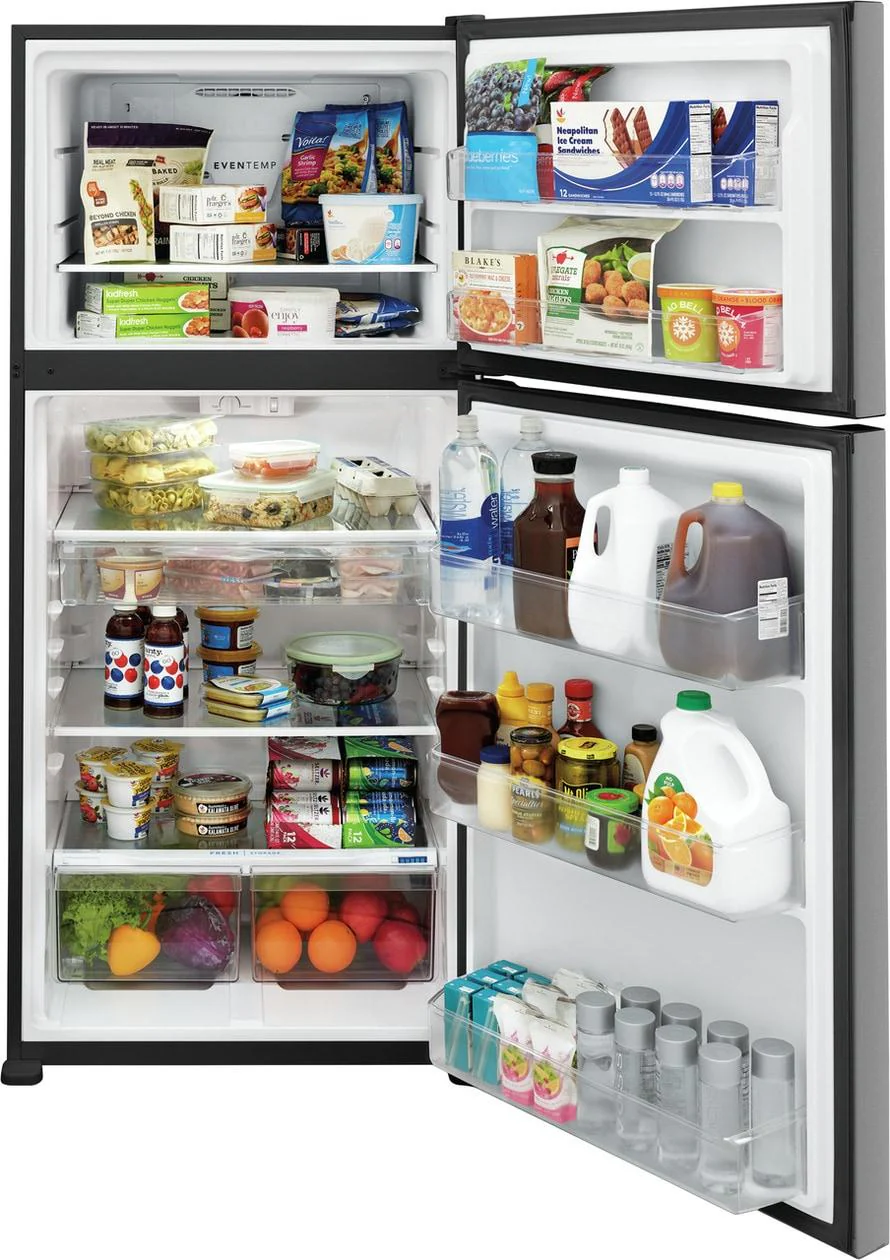 Frigidaire FFHT2045VS 20 Cu. Ft. Garage Ready Top Freezer Refrigerator - Image 3