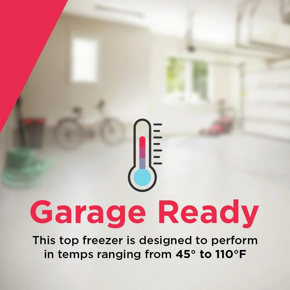 Frigidaire FFHT2045XB 20 Cu. Ft. Garage Ready Top Freezer Refrigerator - Image 3