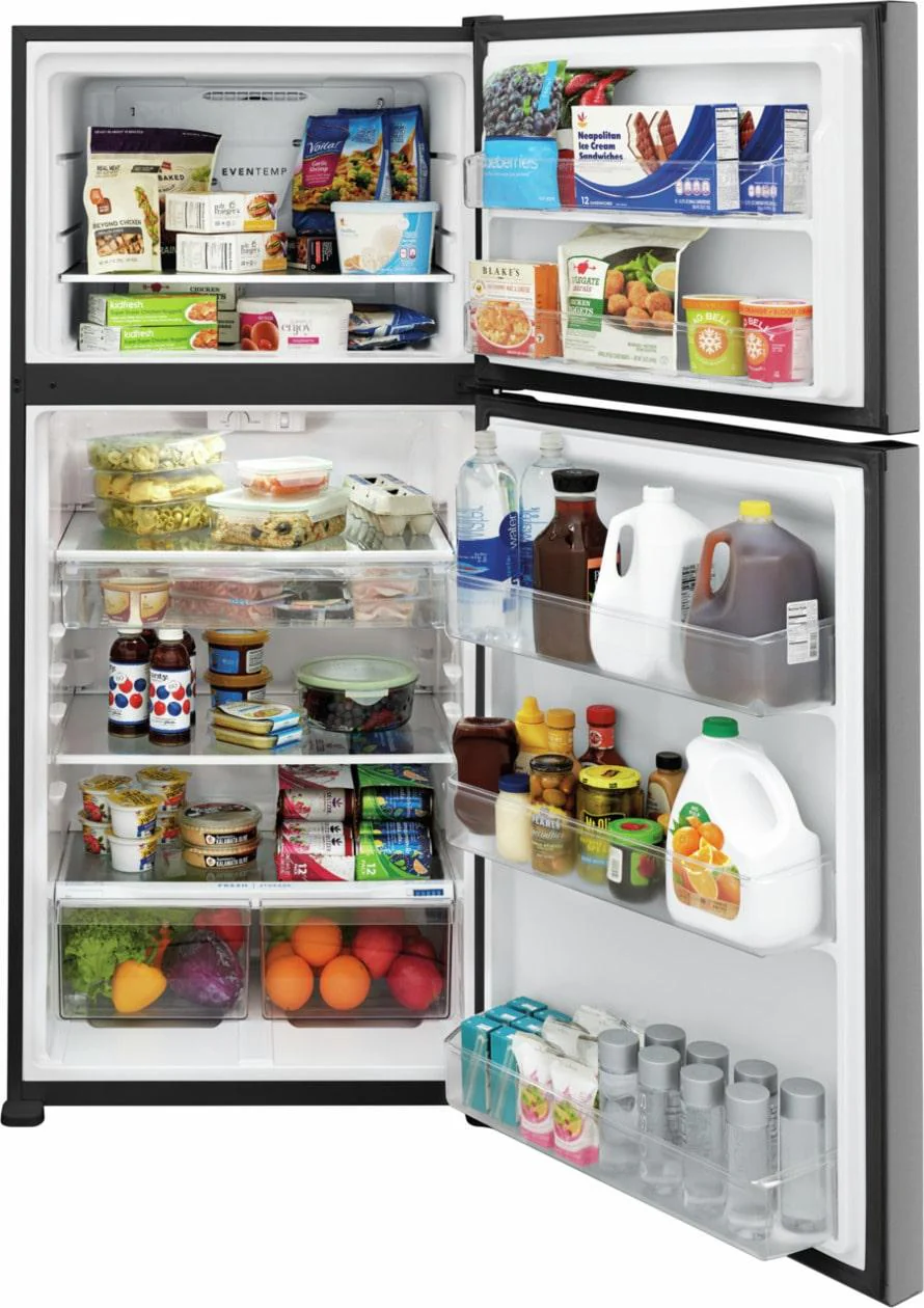 Frigidaire FFHT2045XS 20 Cu. Ft. Garage Ready Top Freezer Refrigerator - Image 4