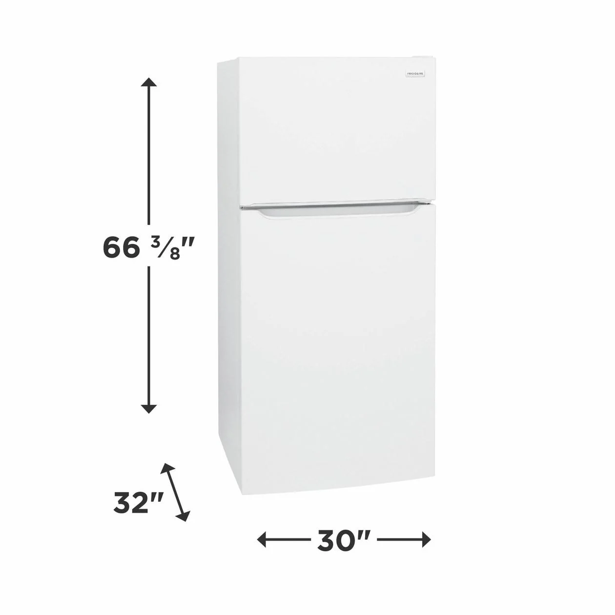 Frigidaire FFHT2045XW 20 Cu. Ft. Garage Ready Top Freezer Refrigerator - Image 2