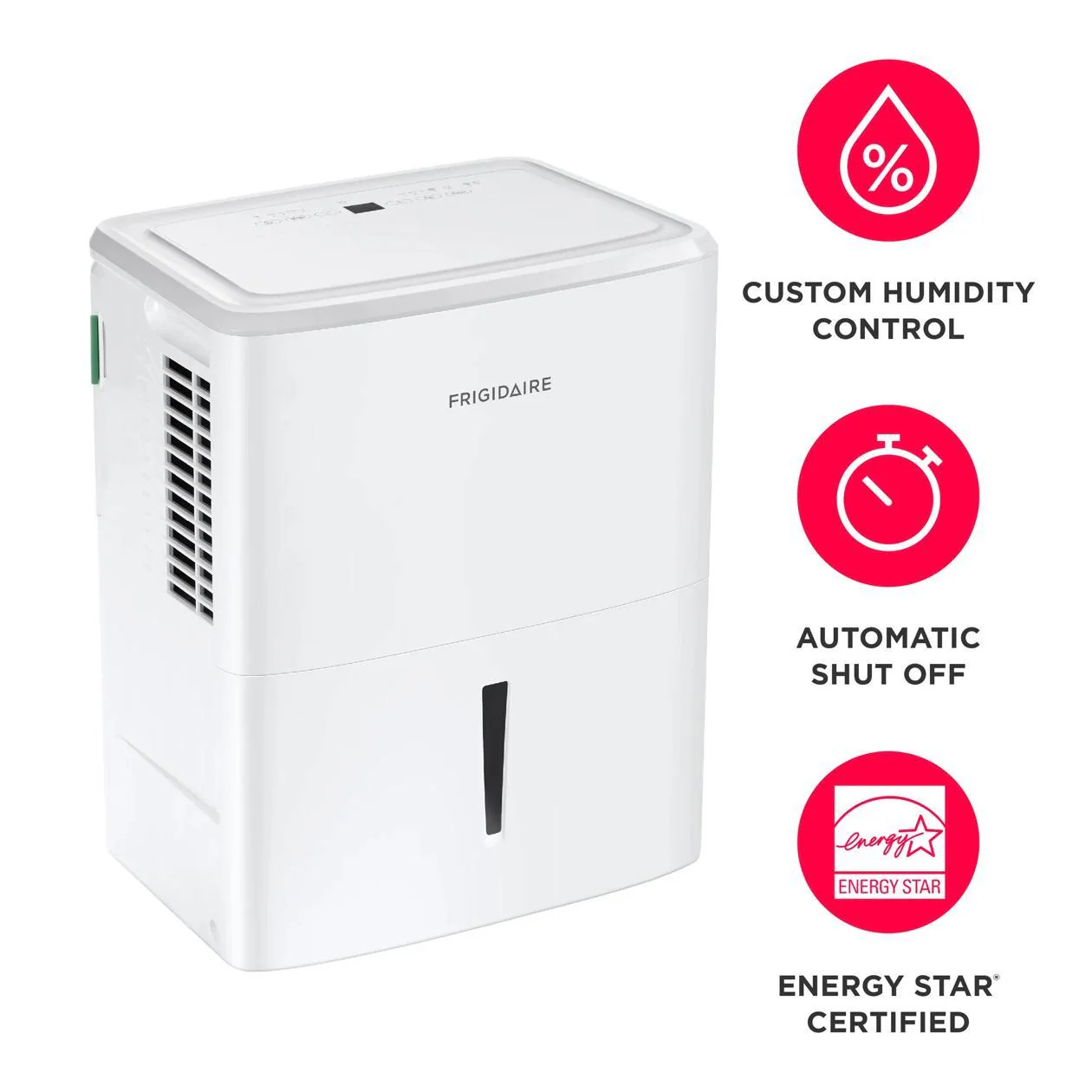 Frigidaire FHDD2234W1 22 Pint Dehumidifier with Wi-Fi (Energy Star) - Image 8