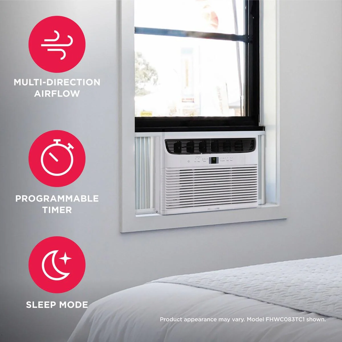 Frigidaire FHWC063TC1 6,000 BTU Window Room Air Conditioner - Image 4