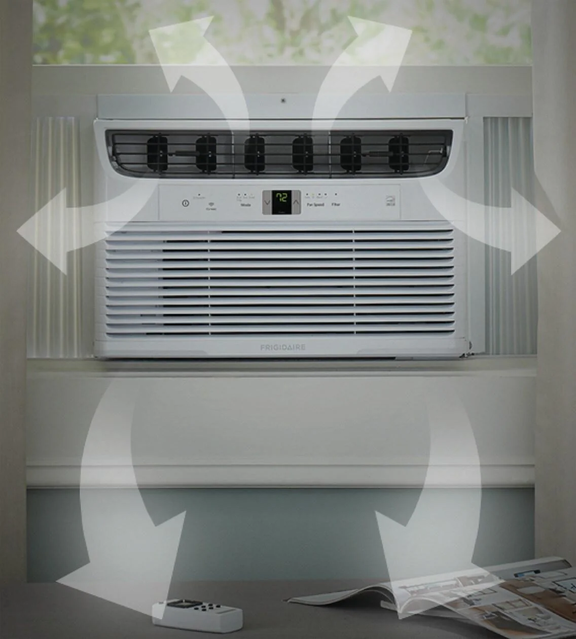 Frigidaire FHWW103WB1 10,000 BTU Connected Window-Mounted Room Air Conditioner - Image 5