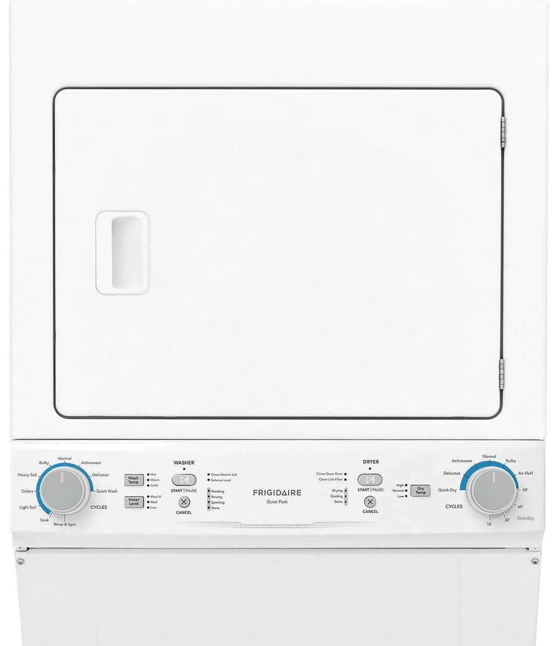 Frigidaire FLCG7522AW Gas Washer/Dryer Laundry Center - 3.9 Cu. Ft Washer and 5.5 Cu. Ft. Dryer - Image 4