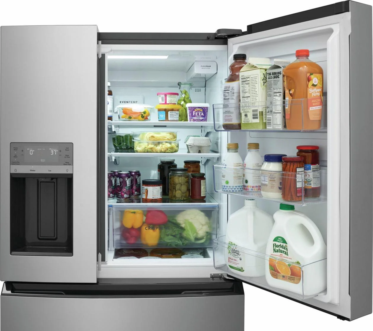 Frigidaire FRMS2733AV 26 Cu. Ft. Standard-Depth 4-Door French Door Refrigerator - Image 18