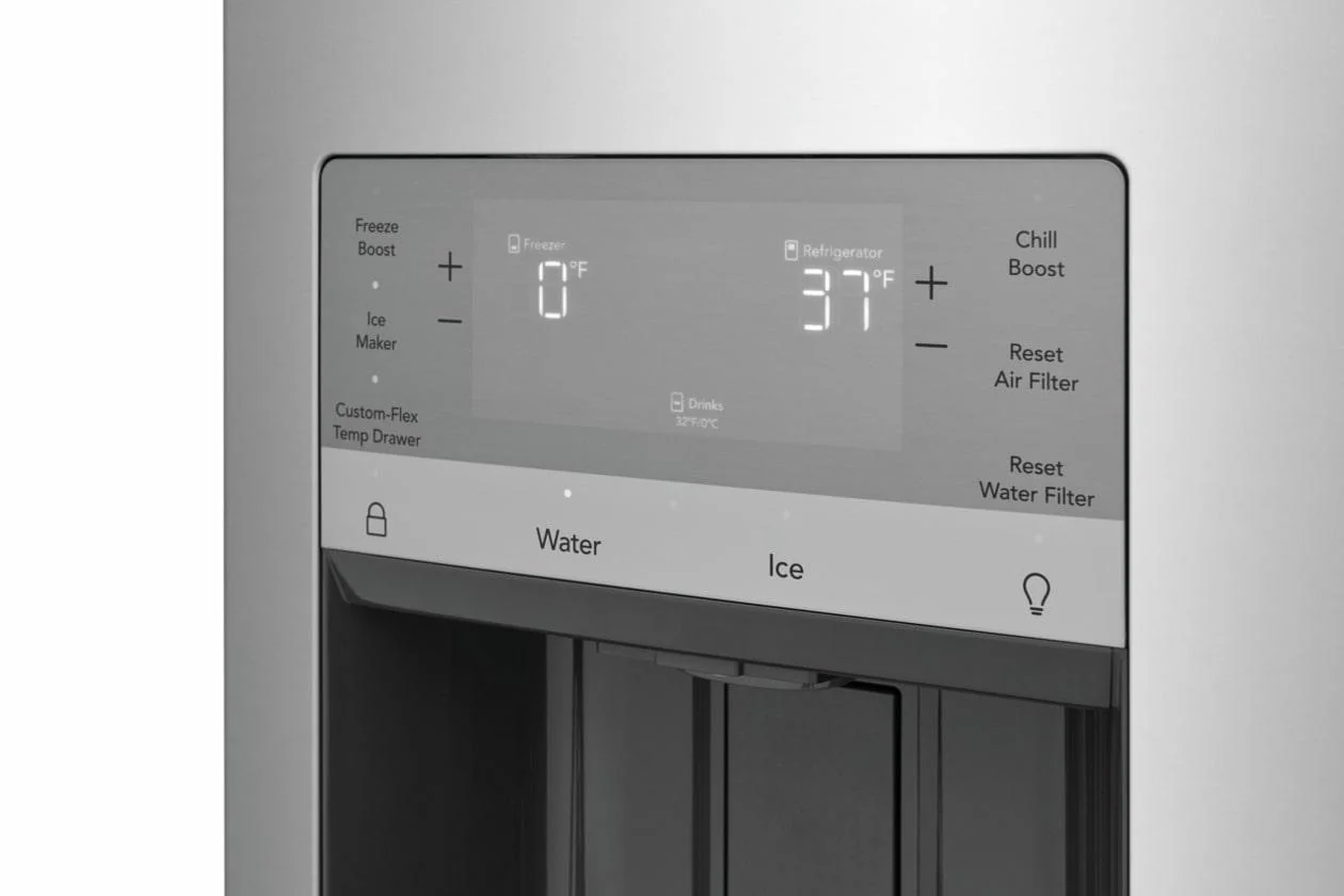 Frigidaire FRMS2733AV 26 Cu. Ft. Standard-Depth 4-Door French Door Refrigerator - Image 5