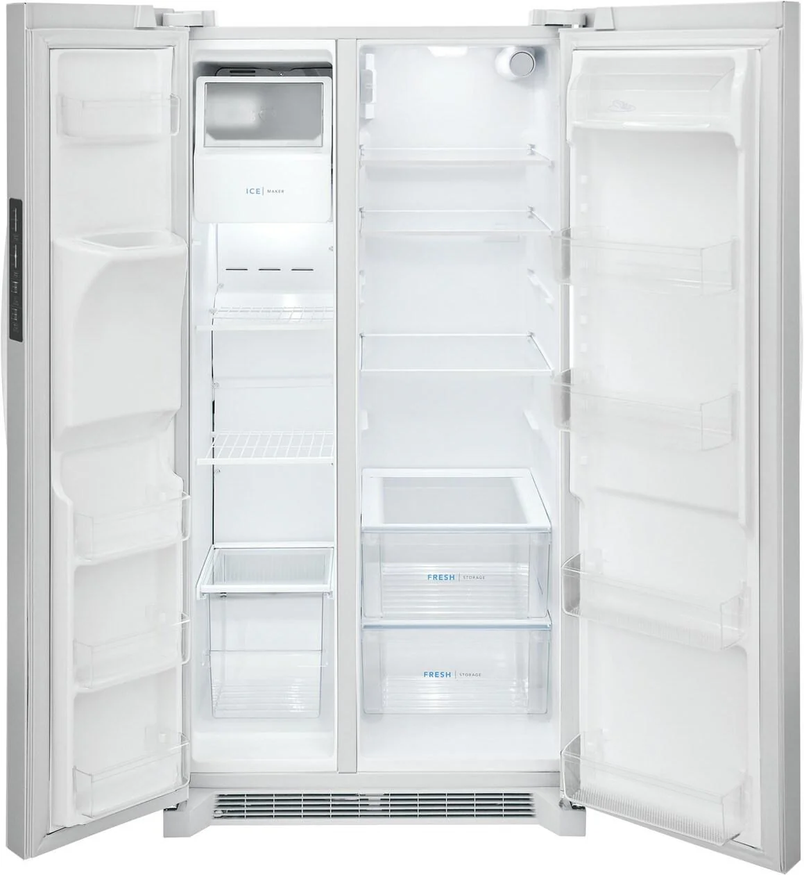 Frigidaire FRSS2623AW 26 Cu. Ft. 36" Standard Depth Side by Side Refrigerator - Image 3