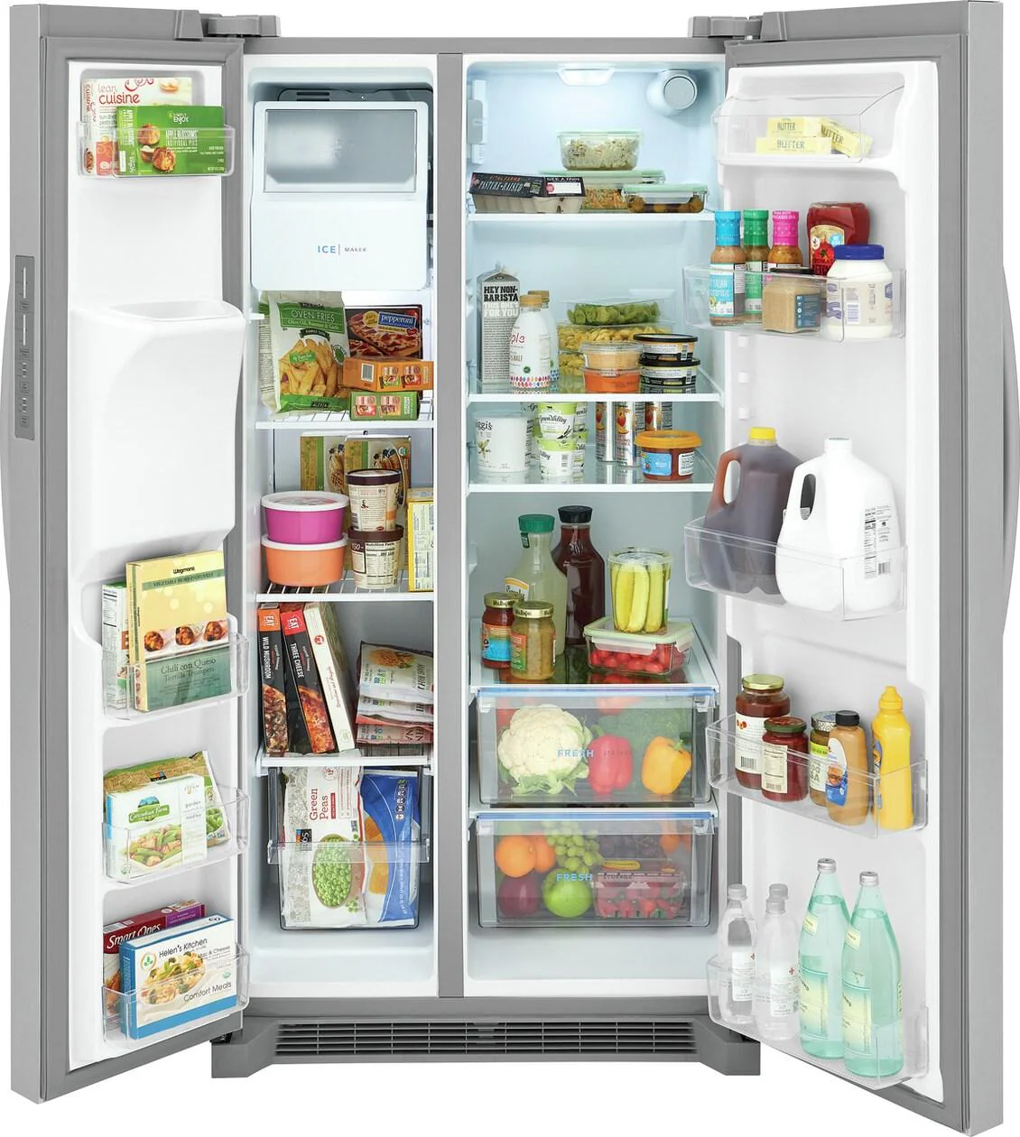 Frigidaire 25.6 Cu. Ft. 36" Standard Depth Side by Side Refrigerator - Image 4