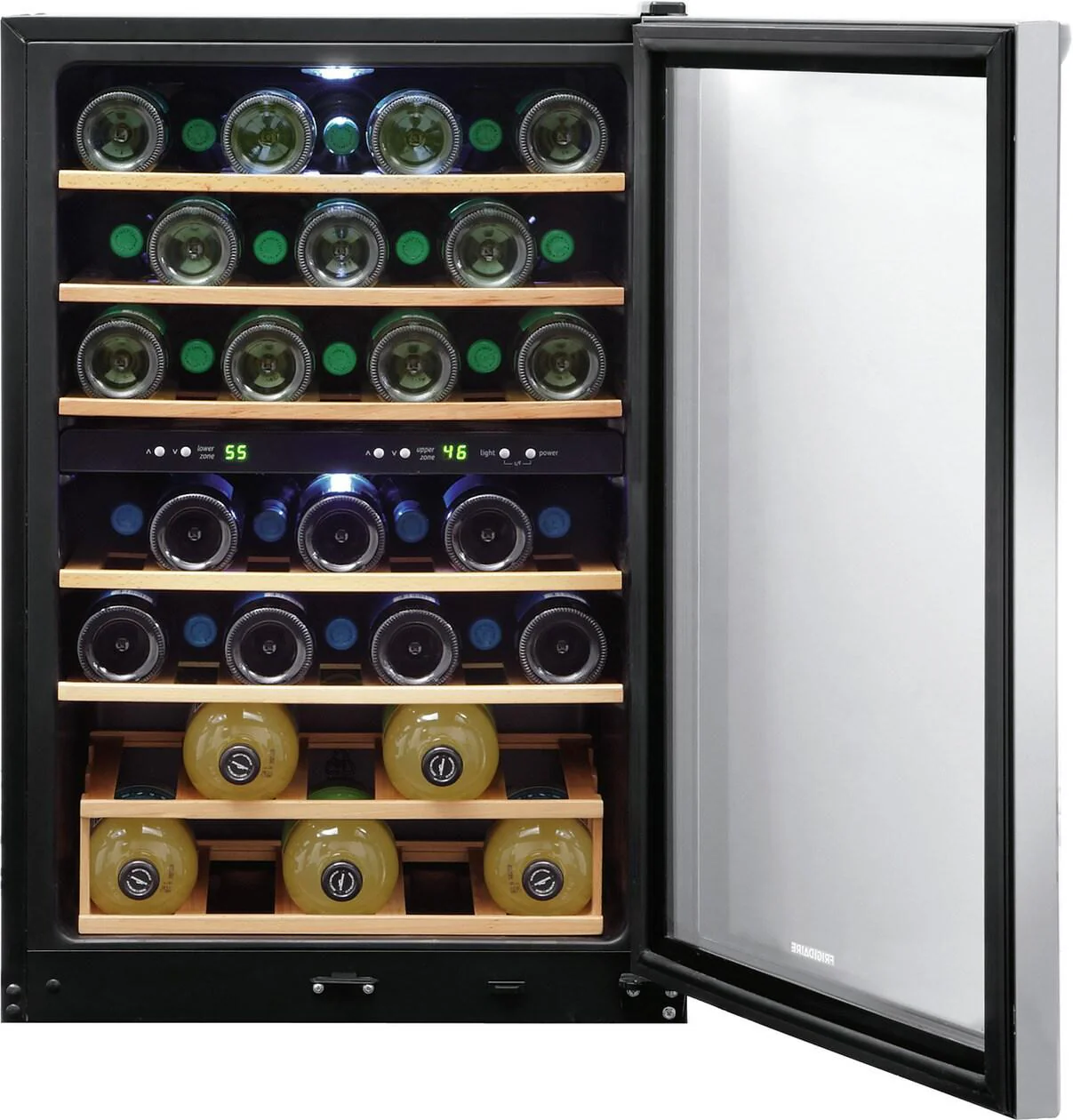 Frigidaire FRWW4543AS 45 Bottle Two-Zone Wine Cooler - Image 4