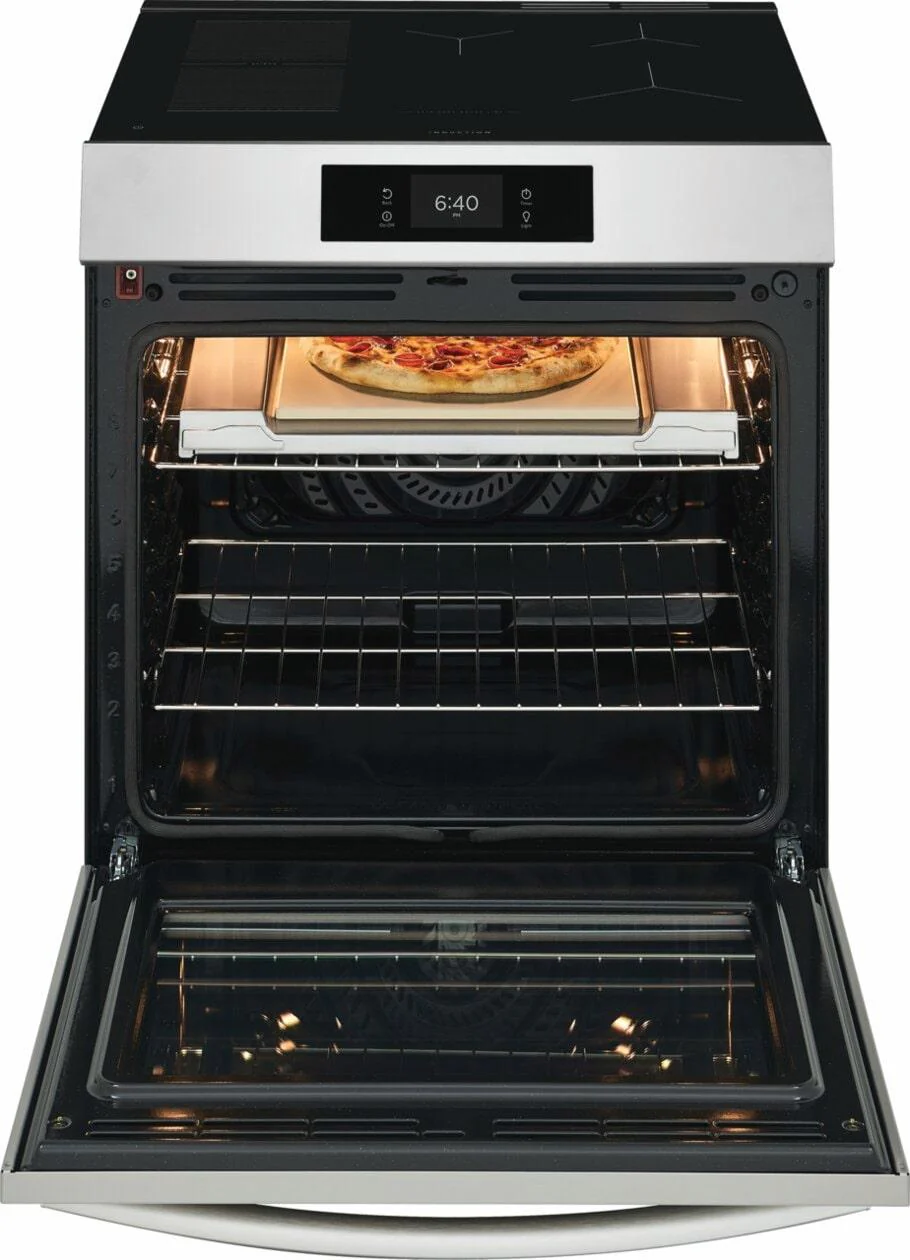 Frigidaire GCFI3070BF 30" Front Control Induction Range with Stone-Baked Pizza - Image 5