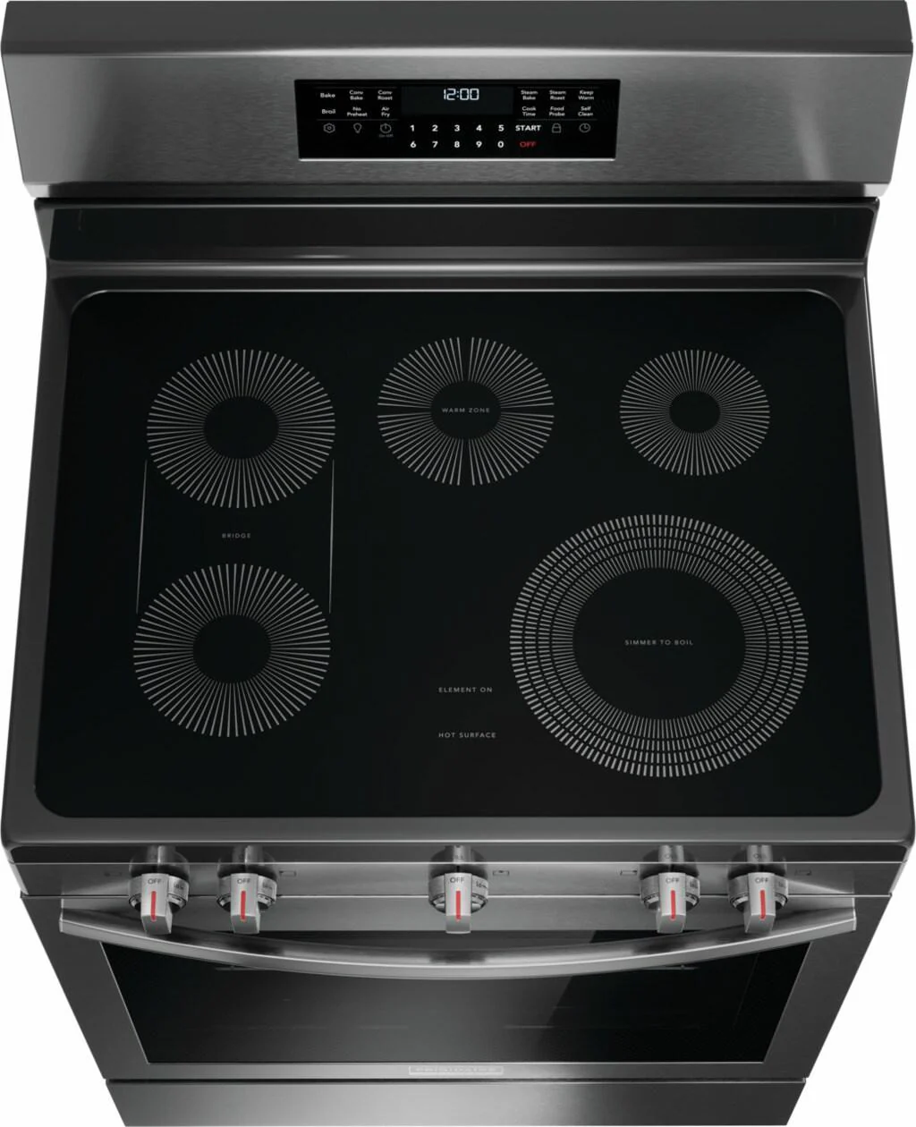 Frigidaire GCRE3060BD 30" Rear Control Electric Range with Total Convection - Image 5